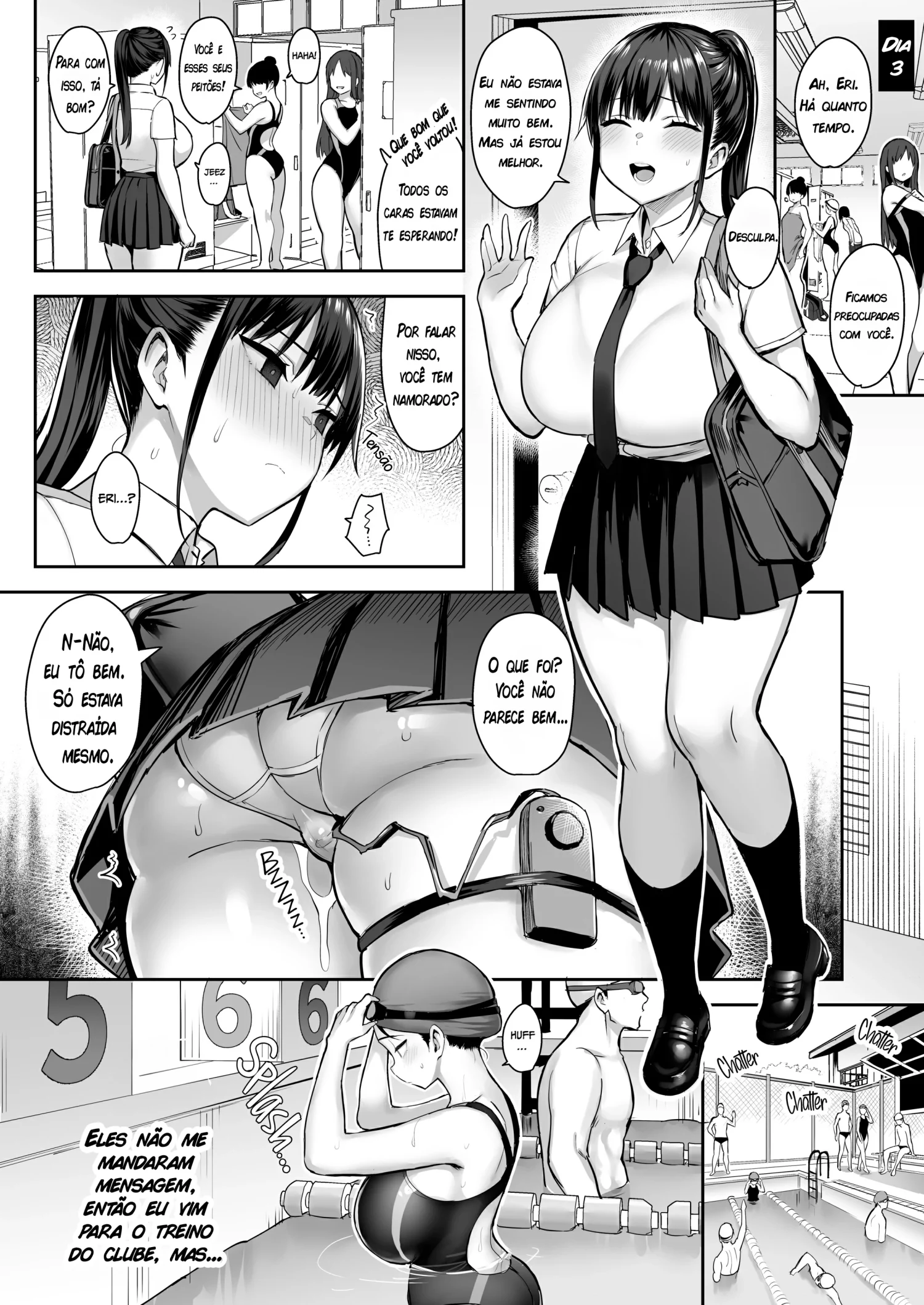 Zutto Suki datta Kyonyuu Osananajimi ga Furyou-tachi ni Moteasobareta Nanukakan Jou by Ichi... Y...