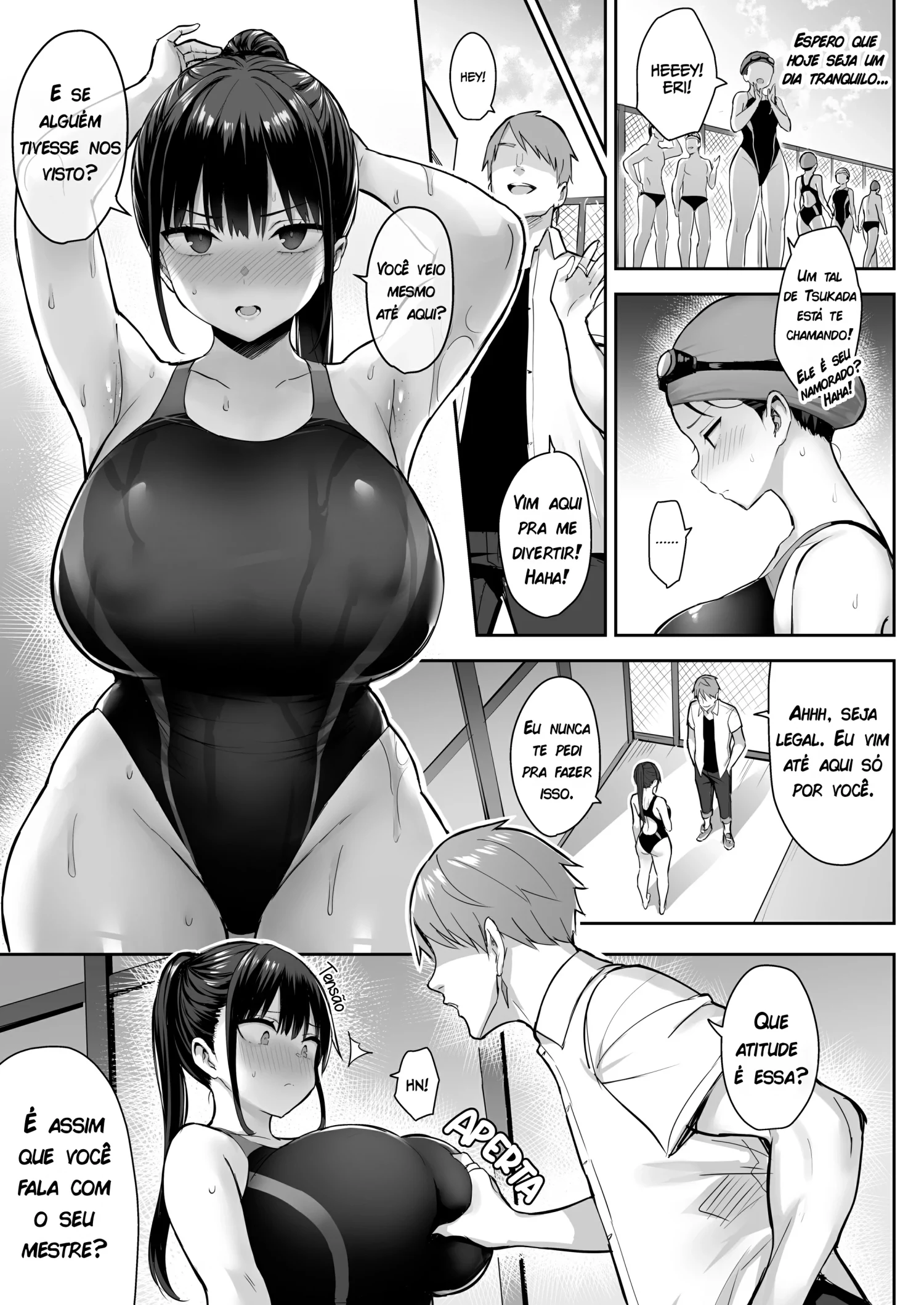 Zutto Suki datta Kyonyuu Osananajimi ga Furyou-tachi ni Moteasobareta Nanukakan Jou by Ichi... Y...