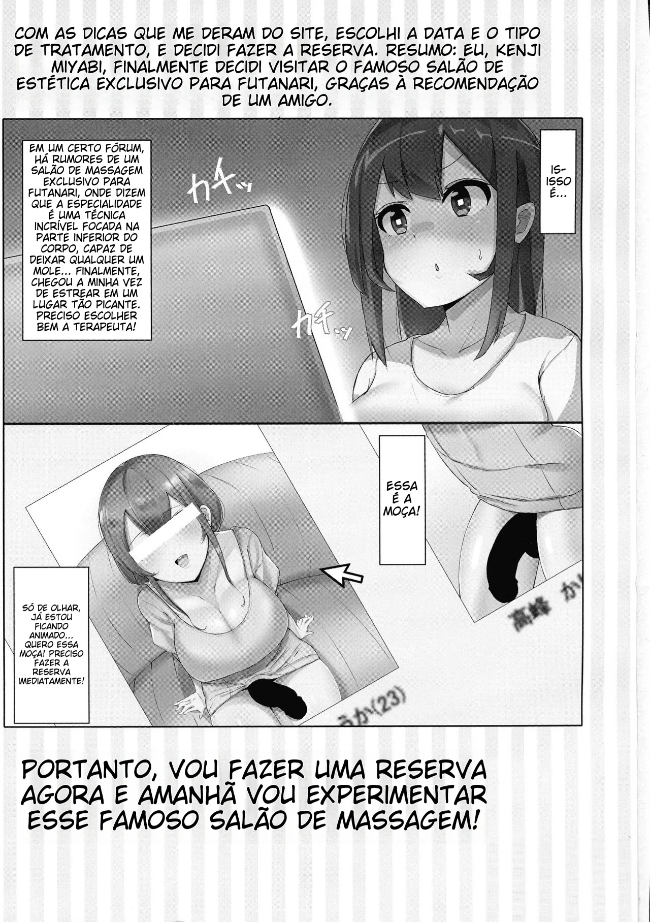Futanari Kaiwai no Etchi na o Mise ni Ittemita! ~ Kenzen? Esute-ten-hen ~ by Sella