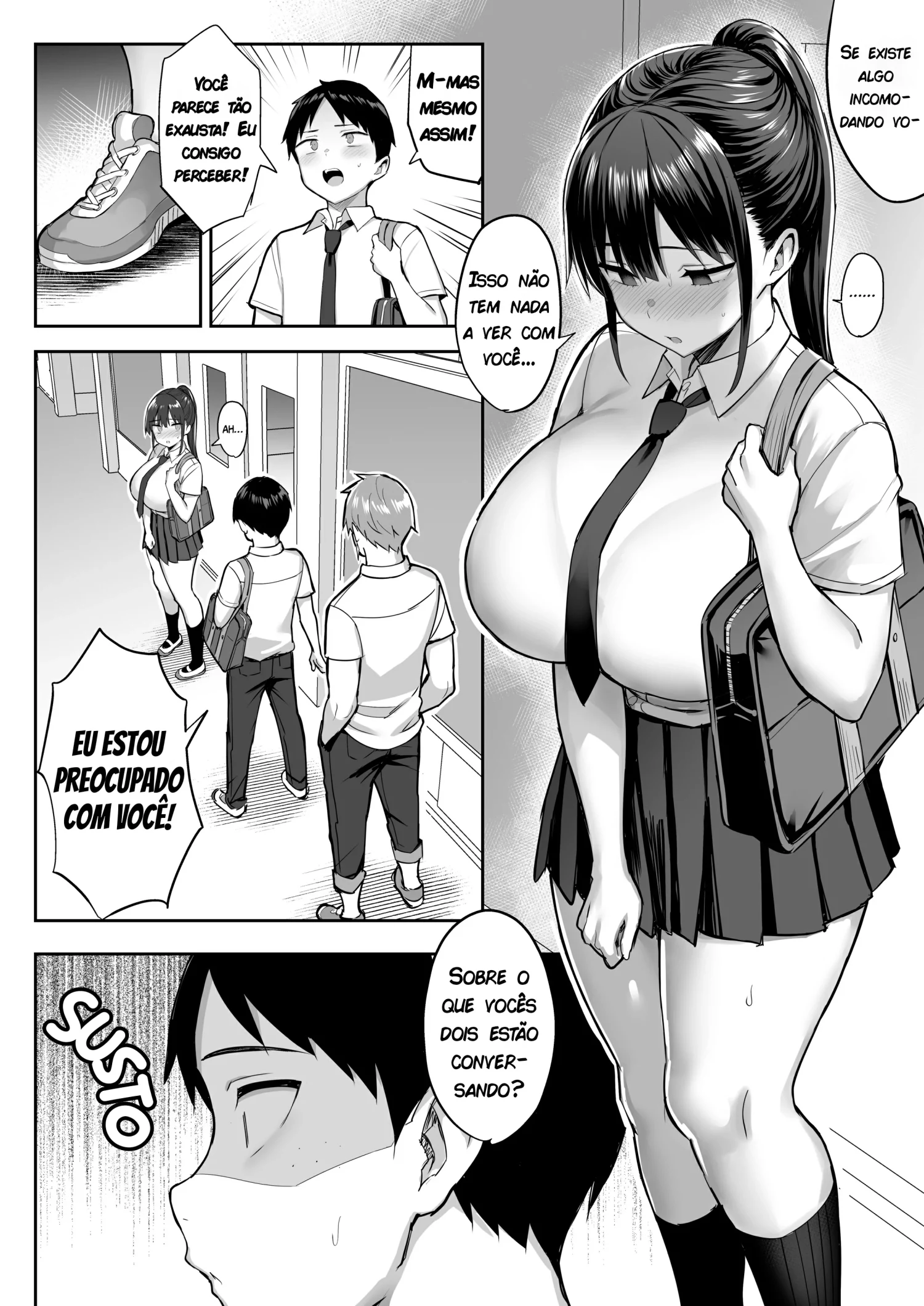 Zutto Suki datta Kyonyuu Osananajimi ga Furyou-tachi ni Moteasobareta Nanukakan Jou by Ichi... Y...