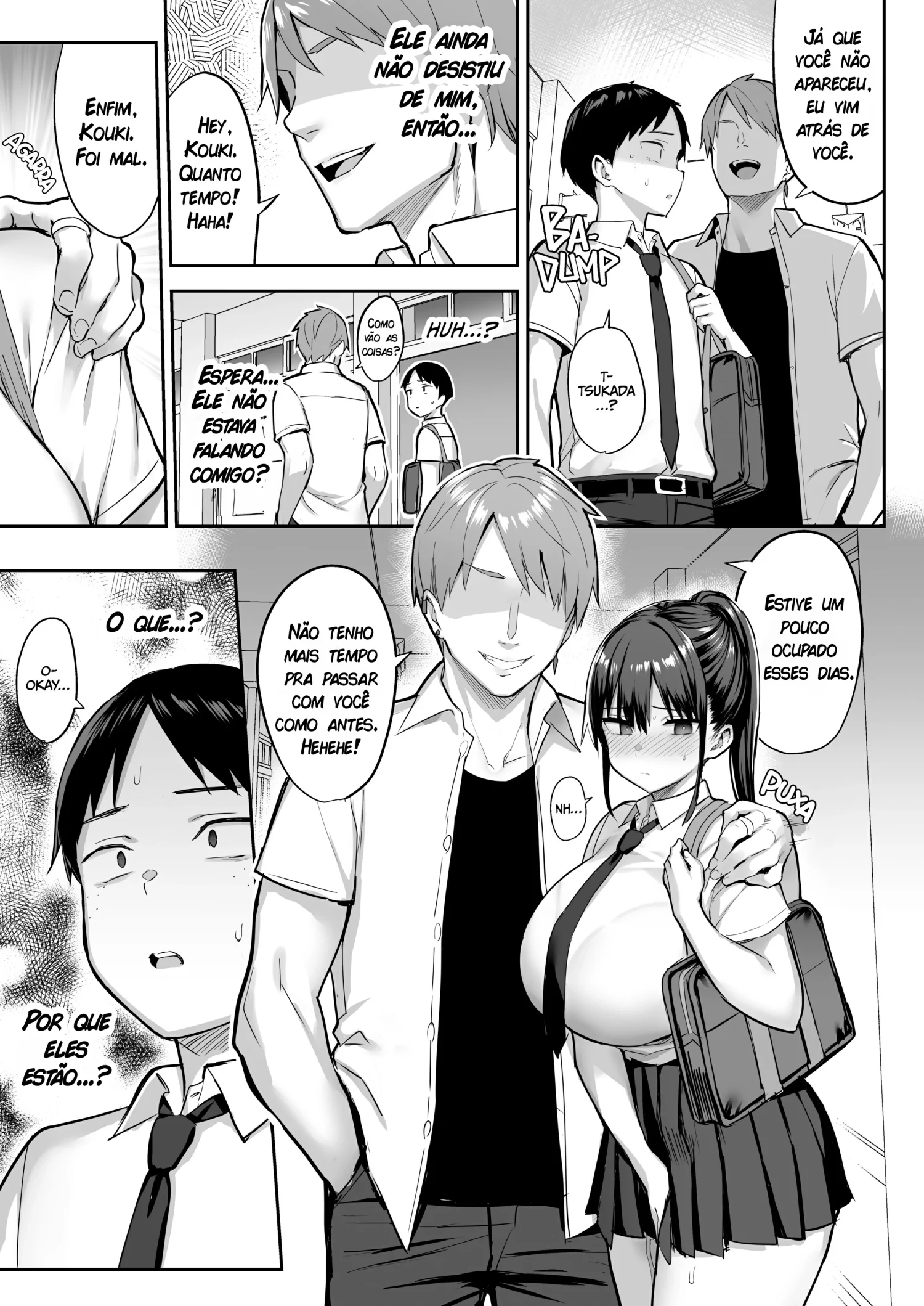 Zutto Suki datta Kyonyuu Osananajimi ga Furyou-tachi ni Moteasobareta Nanukakan Jou by Ichi... Y...