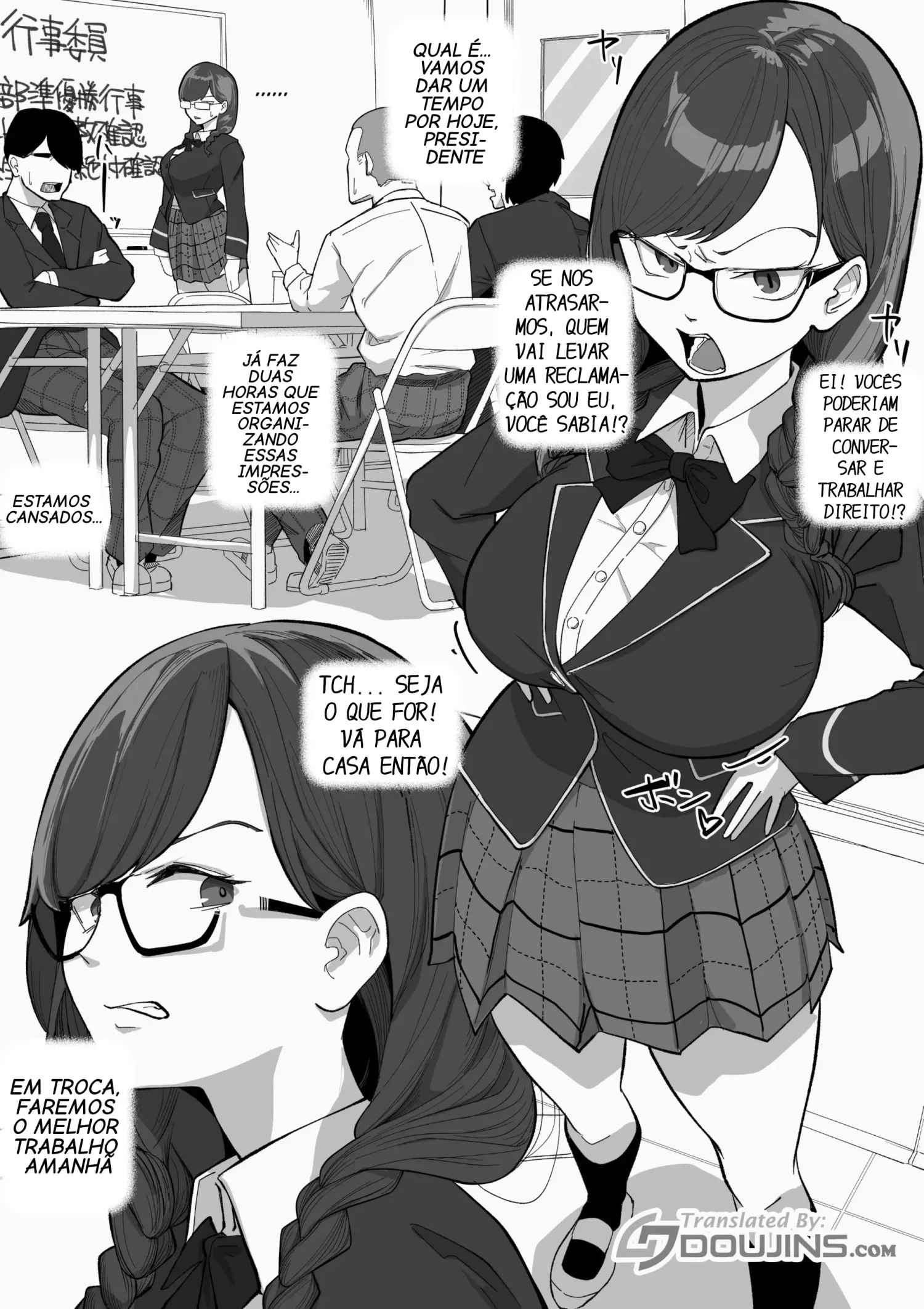 Fellatio Iinchou by Wakabatei