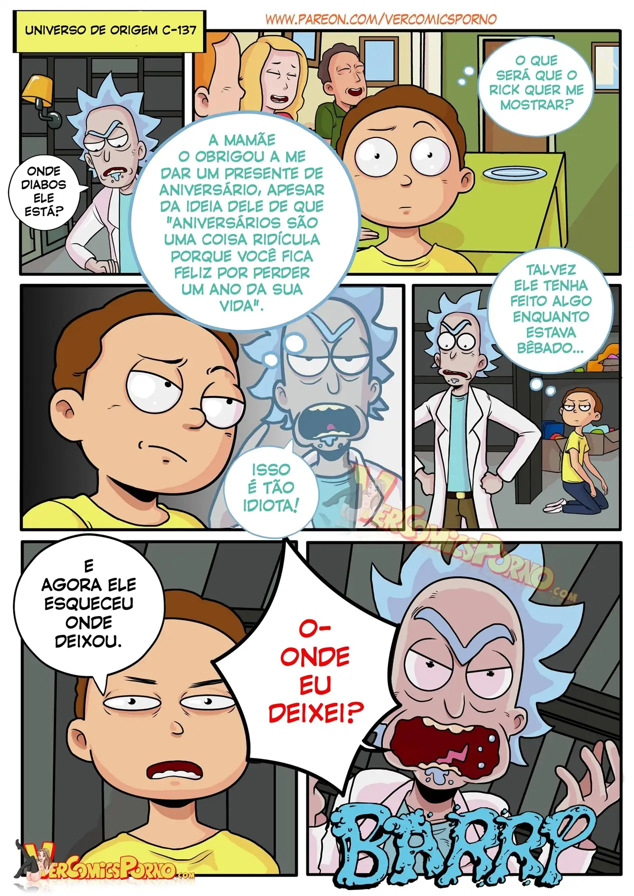 Rick And Morty: Pleasure Trip by Gansoman