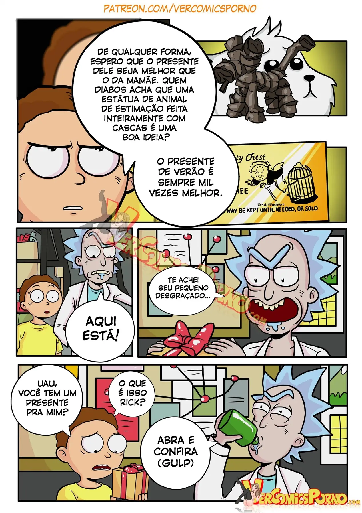 Rick And Morty: Pleasure Trip by Gansoman