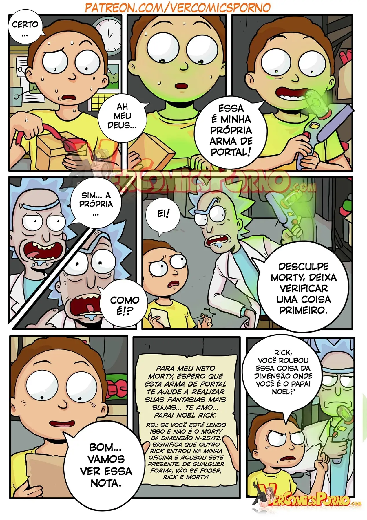 Rick And Morty: Pleasure Trip by Gansoman