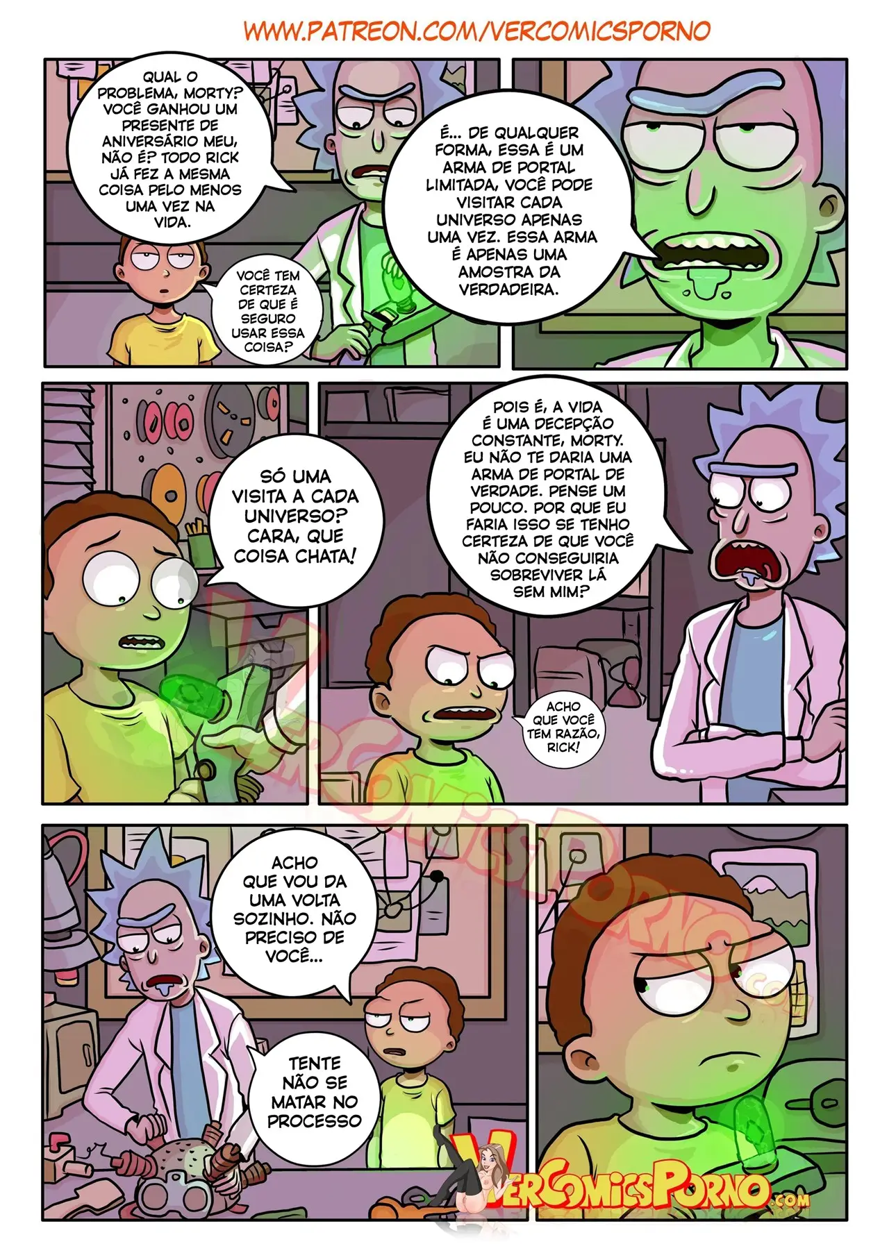 Rick And Morty: Pleasure Trip by Gansoman