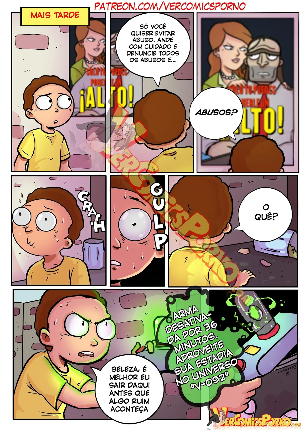Rick And Morty: Pleasure Trip by Gansoman