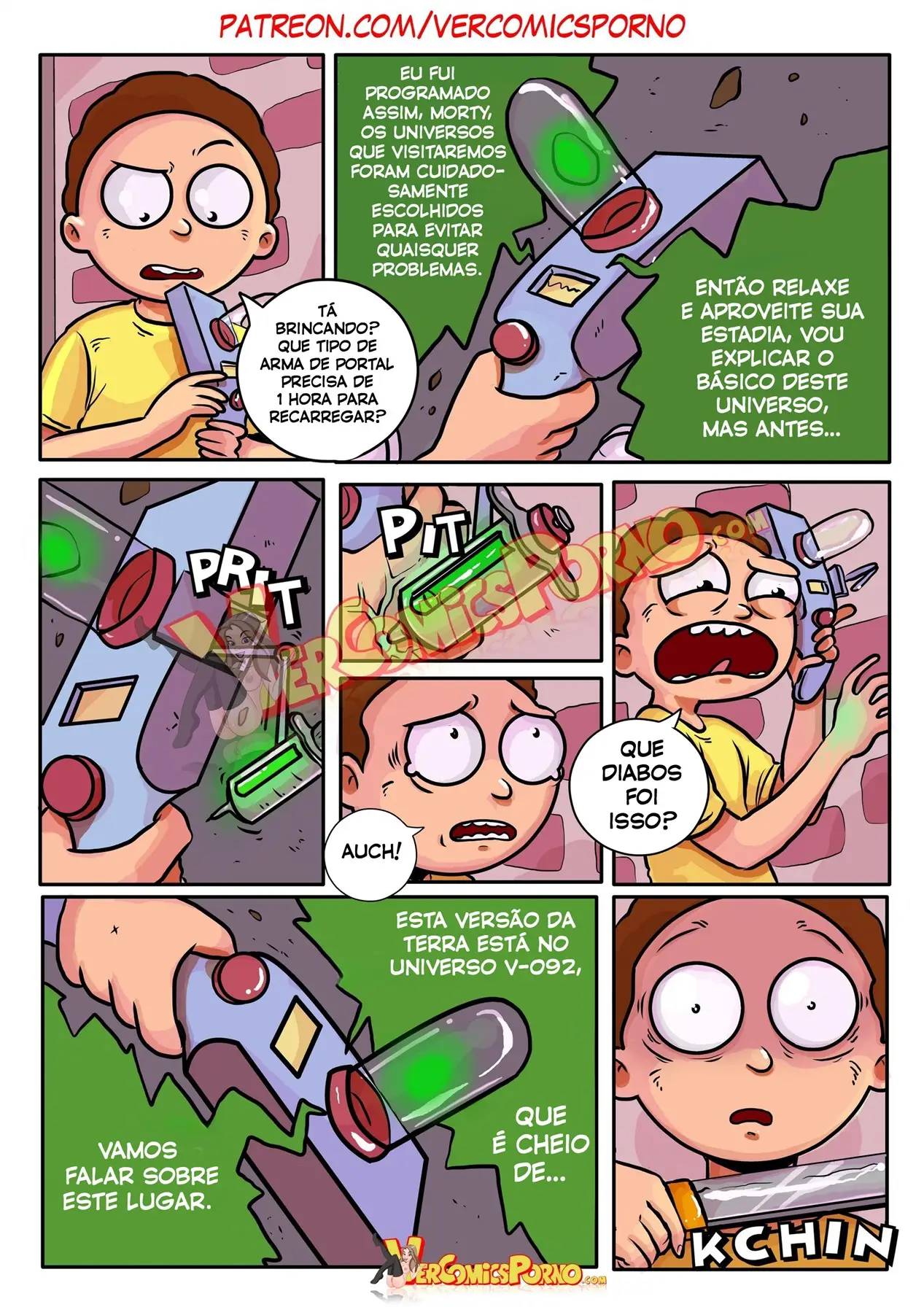 Rick And Morty: Pleasure Trip by Gansoman