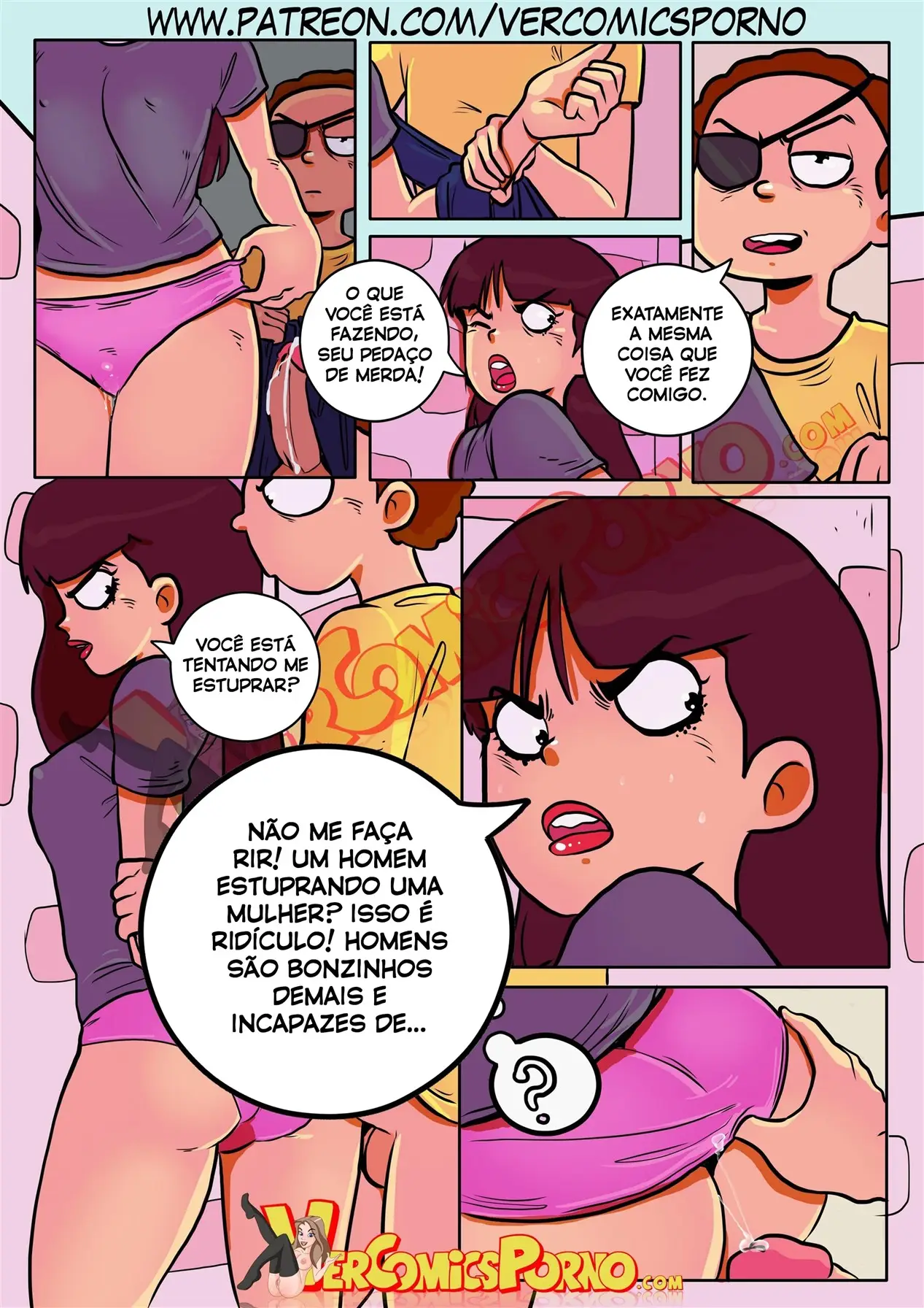 Rick And Morty: Pleasure Trip by Gansoman