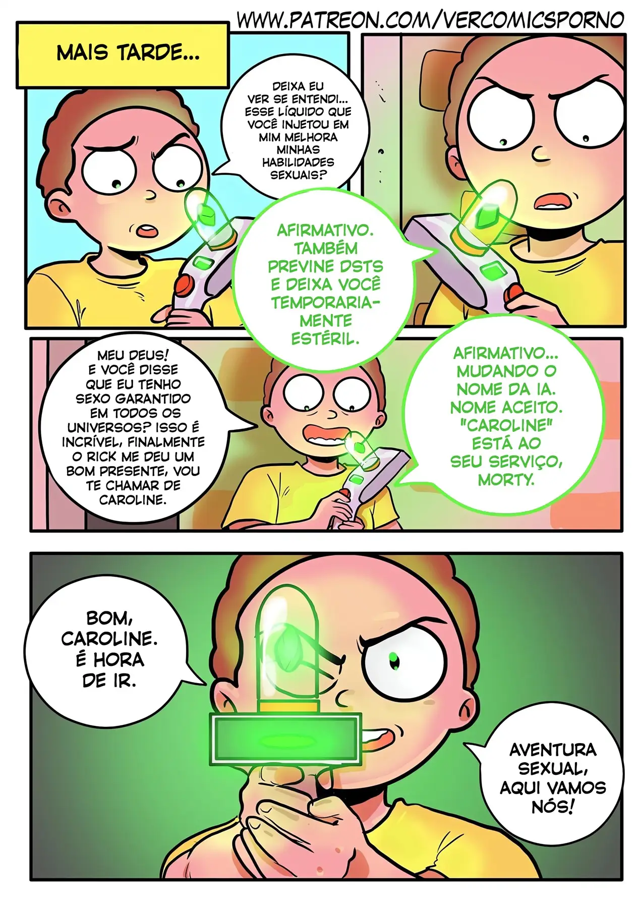 Rick And Morty: Pleasure Trip by Gansoman