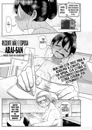 Komochi Tsuma no Arai-san ~Gym de Ase o Nagasou~ capa