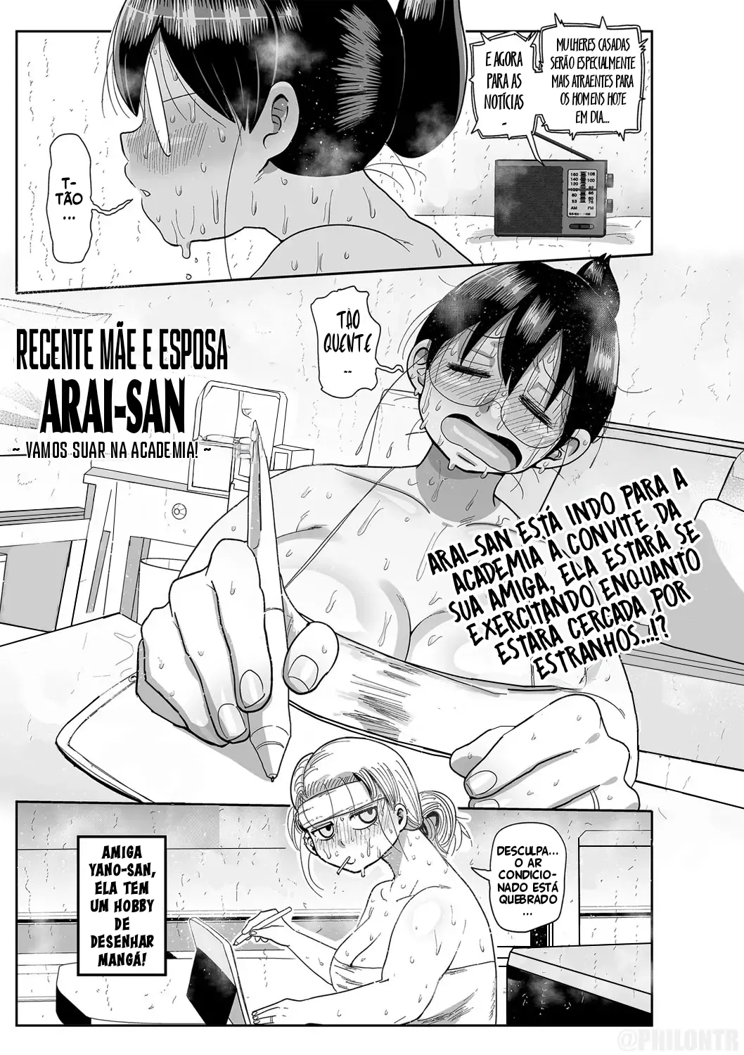 Mais informações sobre "Komochi Tsuma no Arai-san ~Gym de Ase o Nagasou~"
