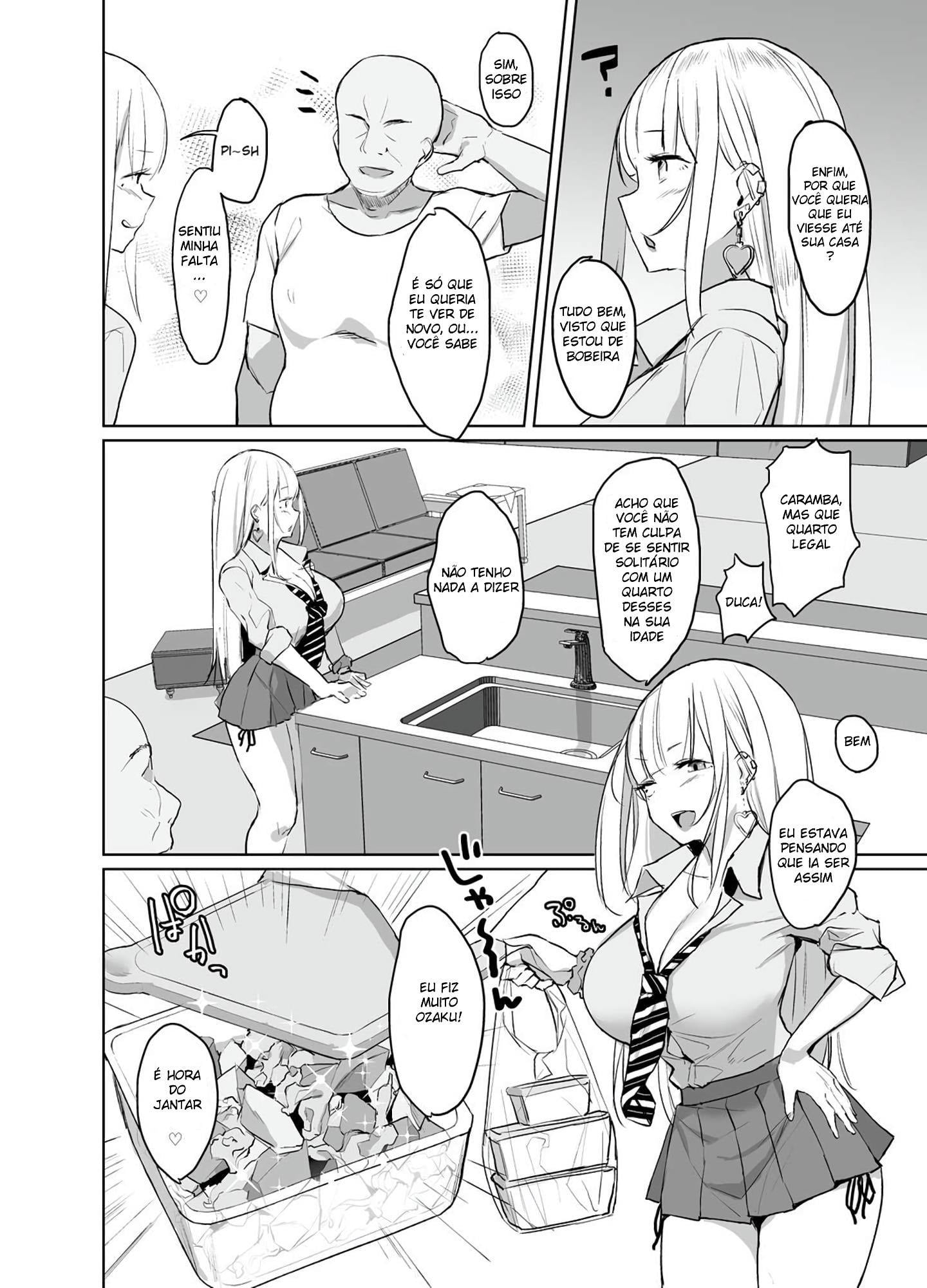 Ecchi na Gal JK ga Kyokon Zetsurin Oji-san to Pakoru Yatsu. by Nanae