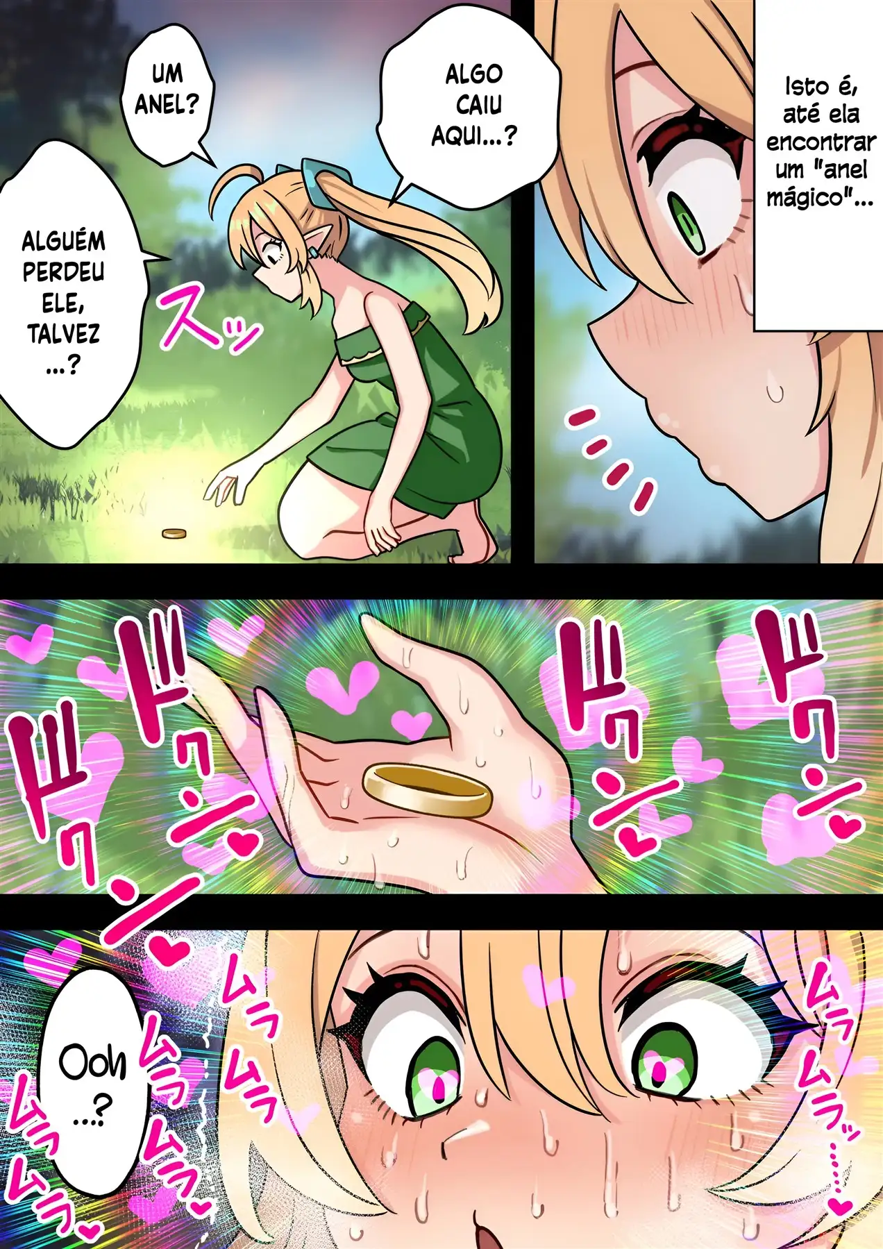 Tanshou Houkei Futanari Hobbit Shoujo ga Mahou no Yubiwa de Kyokon Seiyoku Monster ni naru Hanashi by Hotaru