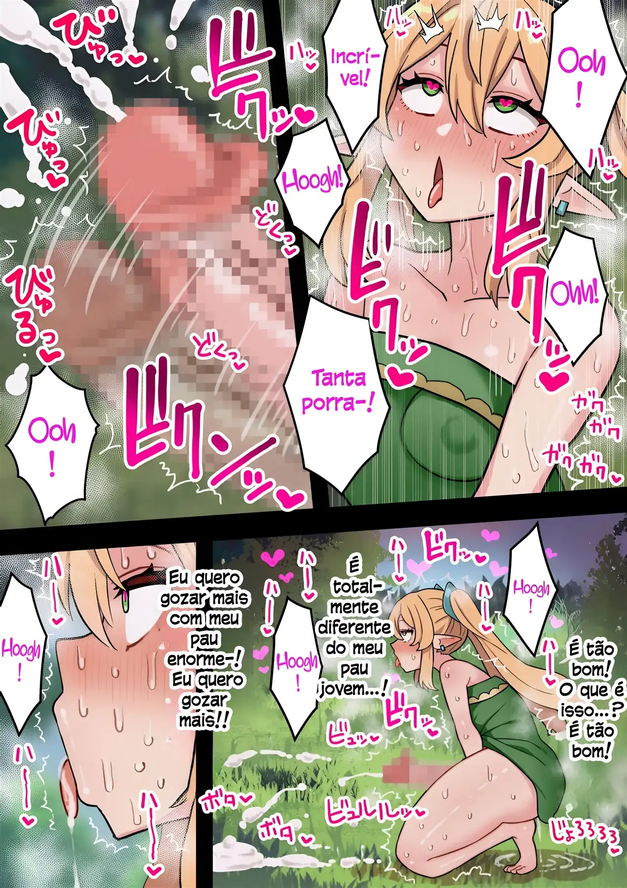 Tanshou Houkei Futanari Hobbit Shoujo ga Mahou no Yubiwa de Kyokon Seiyoku Monster ni naru Hanashi by Hotaru