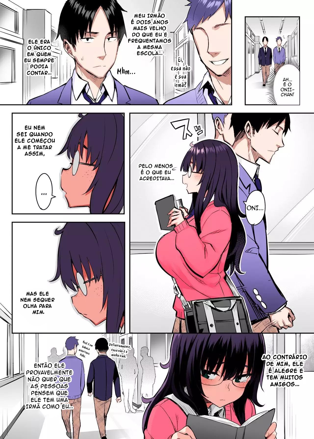 Moto InCha no Kyonyuu Yariman Imouto ga Erosugite Onii-chan wa Mou! 0 by Ichi... Y...