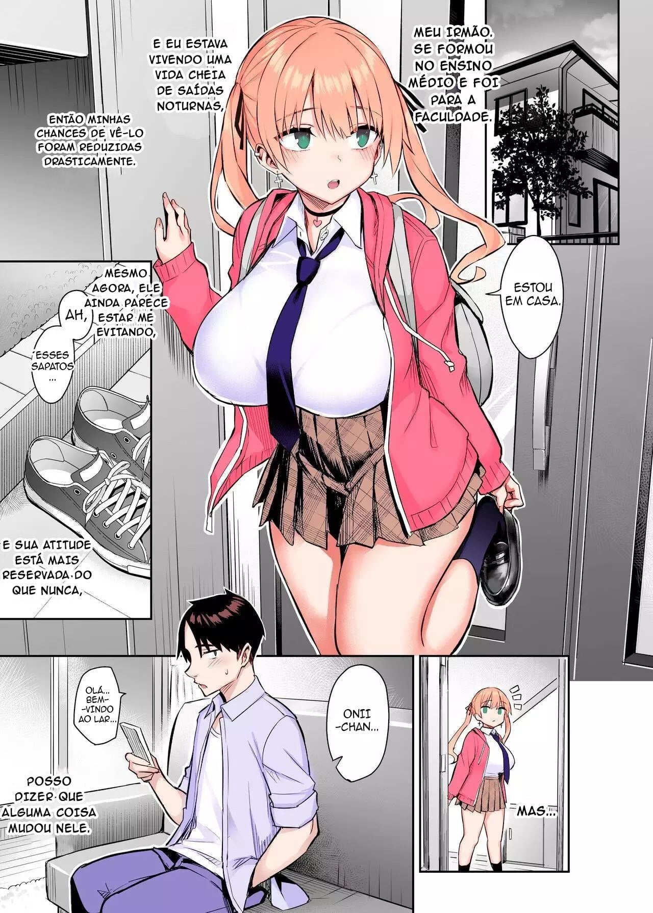 Moto InCha no Kyonyuu Yariman Imouto ga Erosugite Onii-chan wa Mou! 0 by Ichi... Y...
