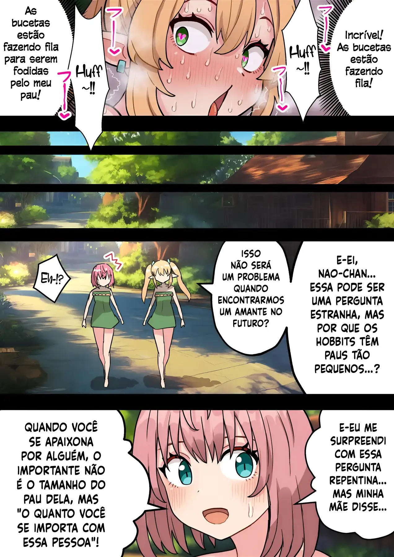 Tanshou Houkei Futanari Hobbit Shoujo ga Mahou no Yubiwa de Kyokon Seiyoku Monster ni naru Hanashi by Hotaru