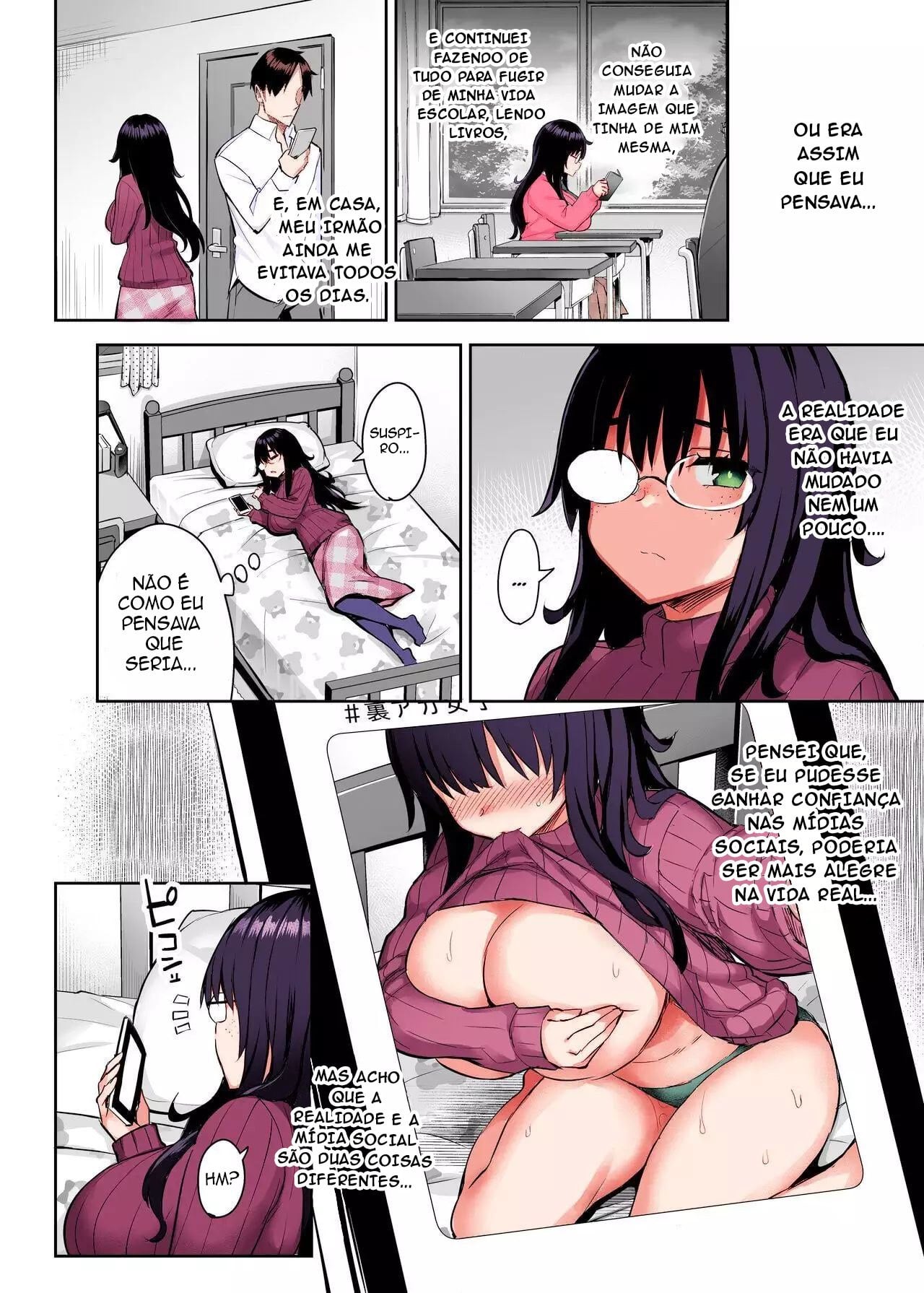 Moto InCha no Kyonyuu Yariman Imouto ga Erosugite Onii-chan wa Mou! 0 by Ichi... Y...