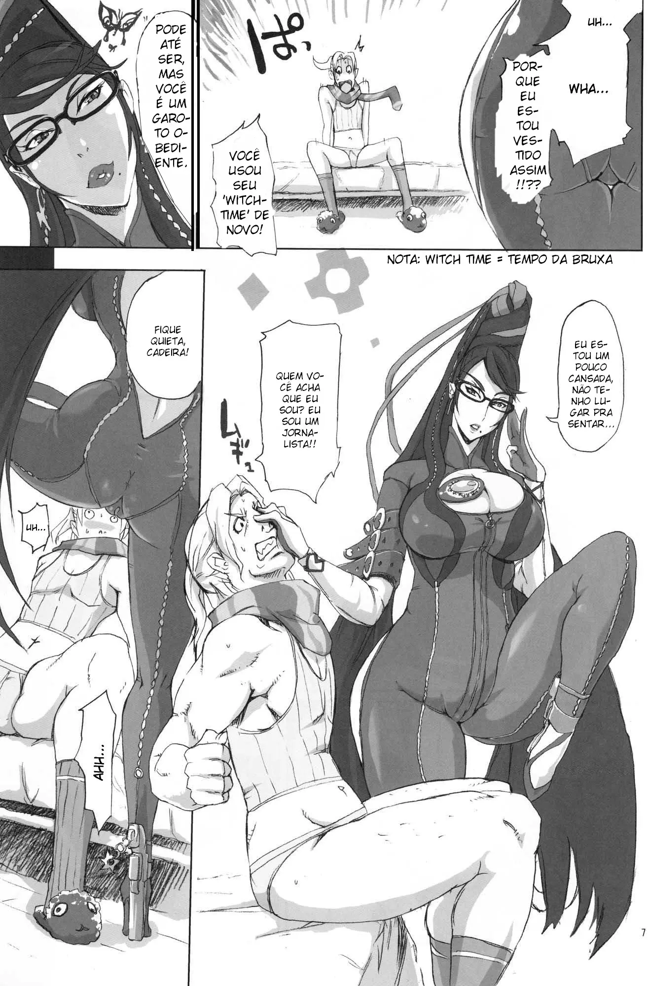 Witch Time (Bayonetta) by Yunioshi