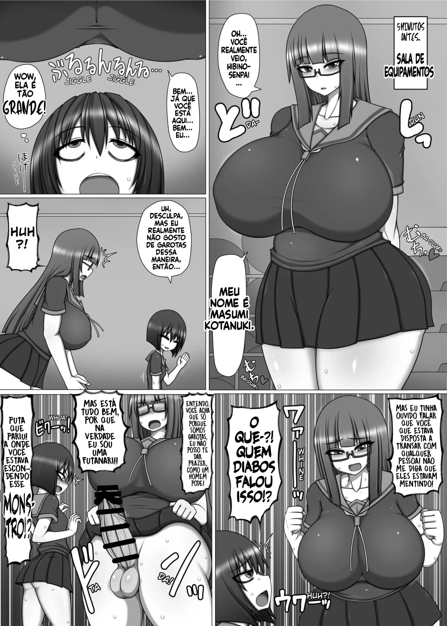 Little Sister Gets Fucked Like A Bitch By Her Futanari Underclassman. by Ago