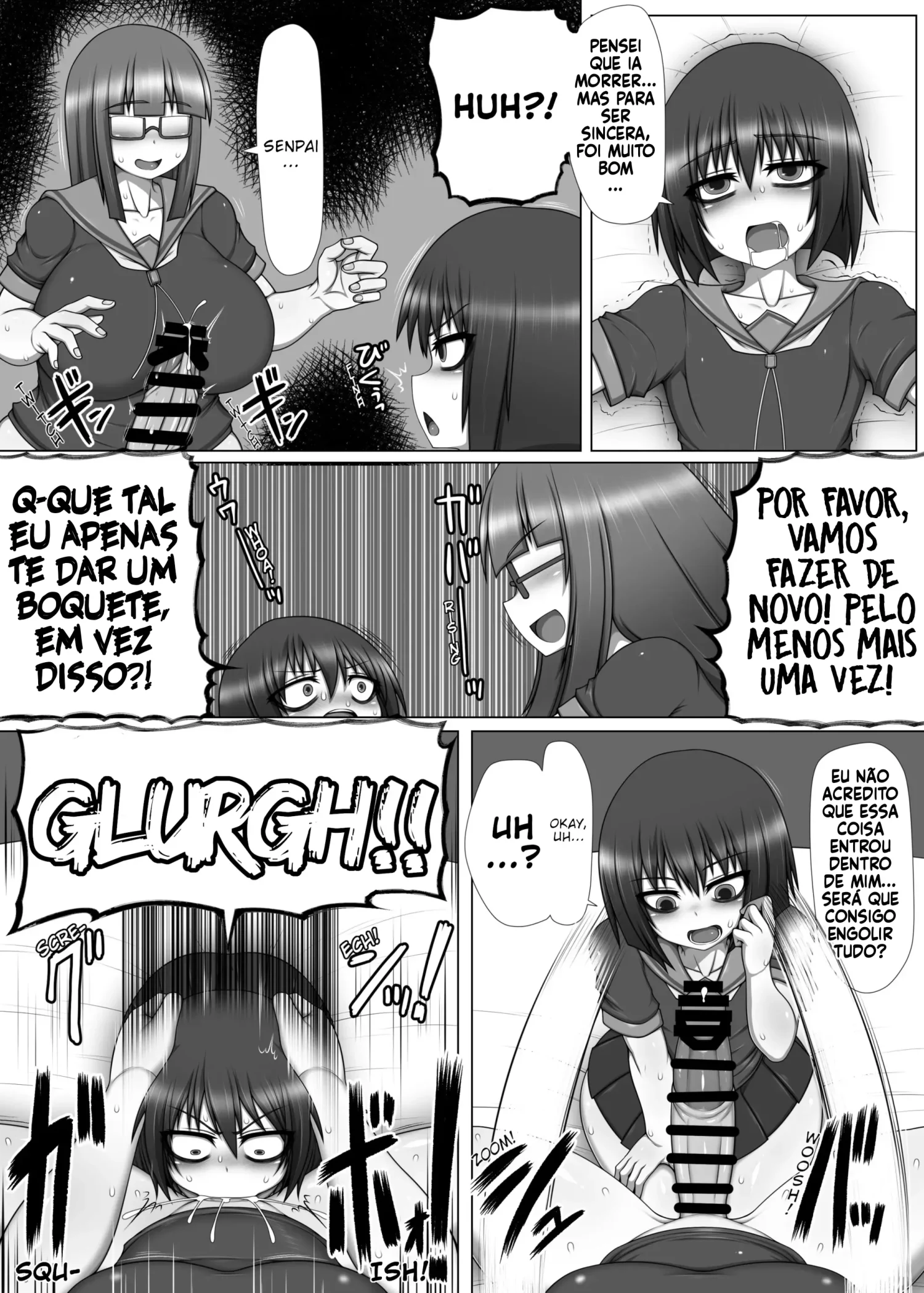 Little Sister Gets Fucked Like A Bitch By Her Futanari Underclassman. by Ago