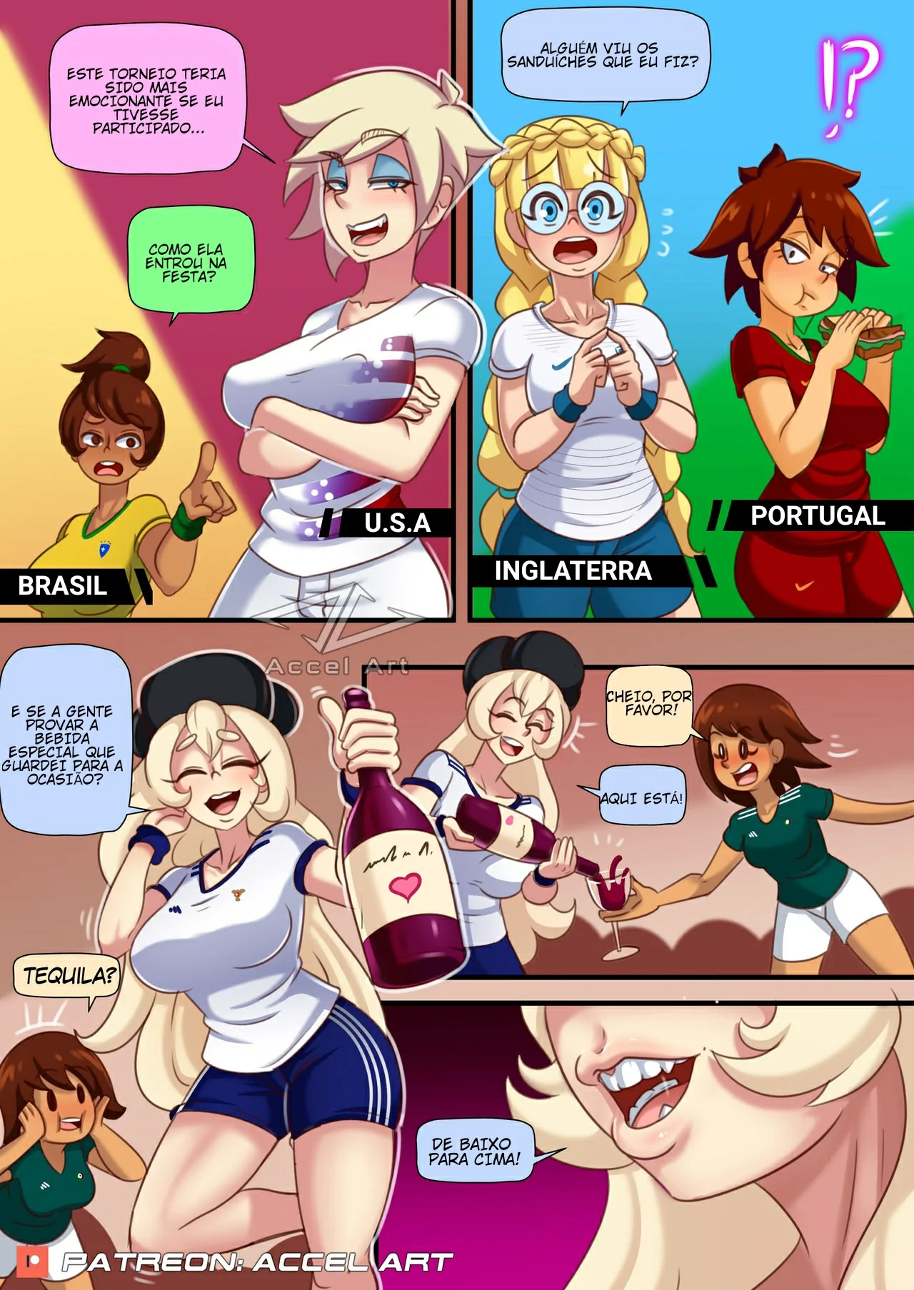 World Cup Girls by Accel Art