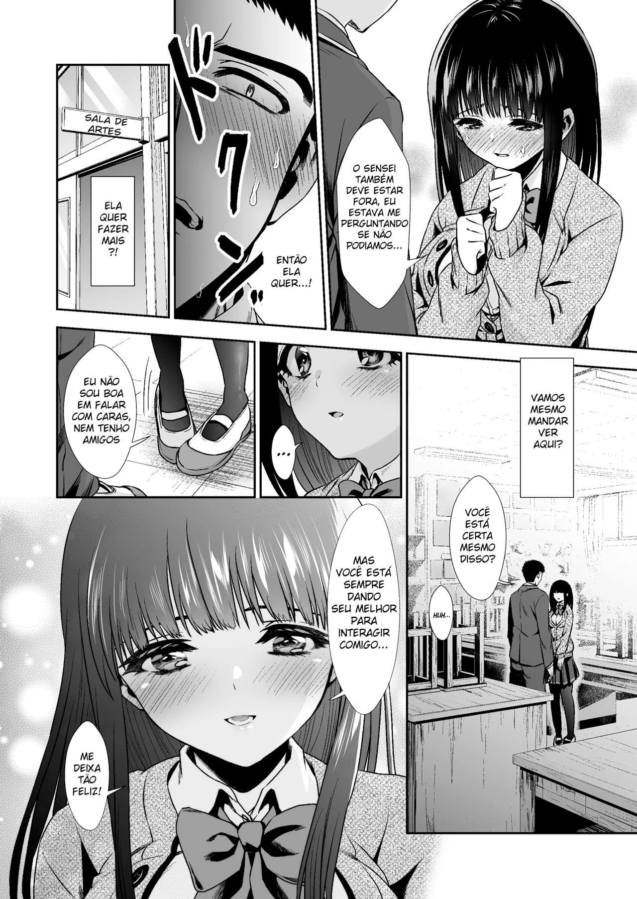 Kimi to, Hajimete. Pure na Jimiko no Himegoto by Karaage