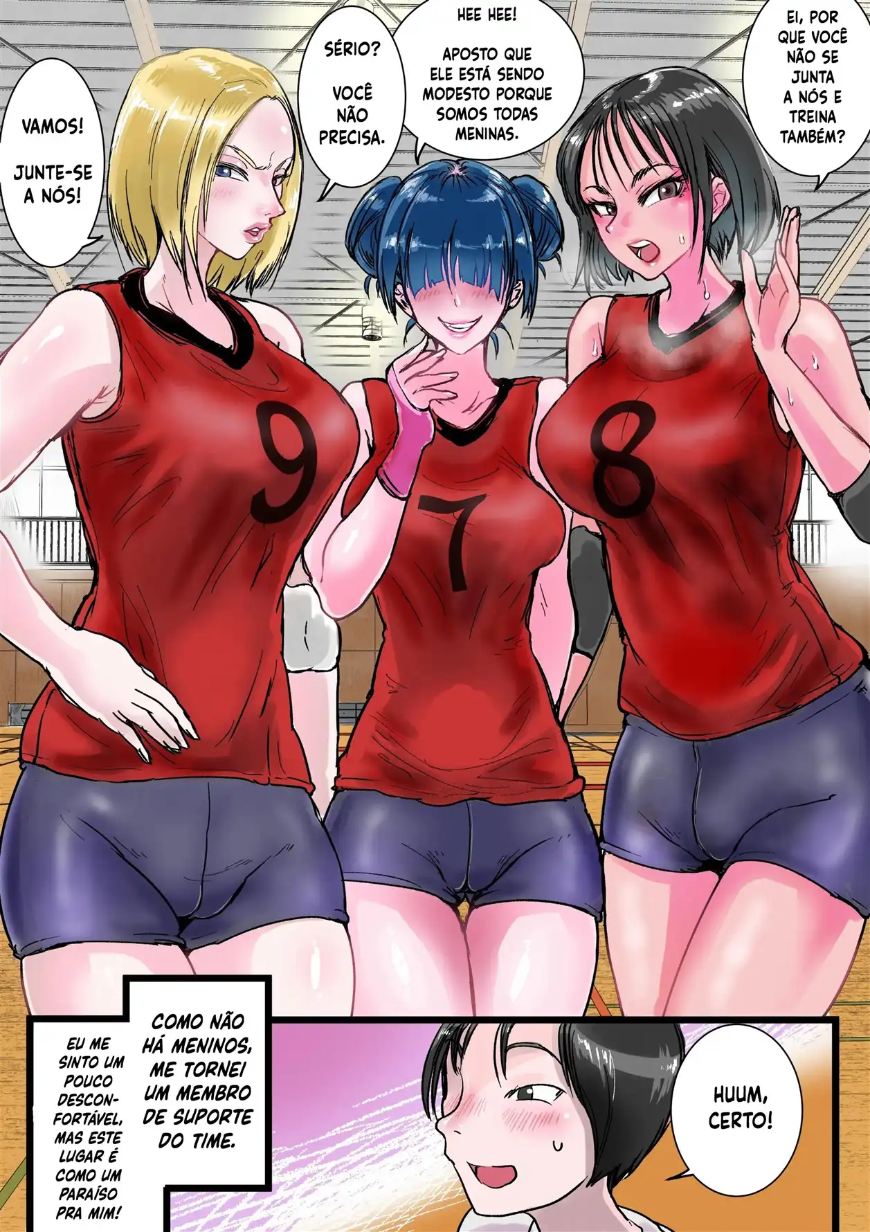 Harem Volley-bu Seishori Manager by Amane-san