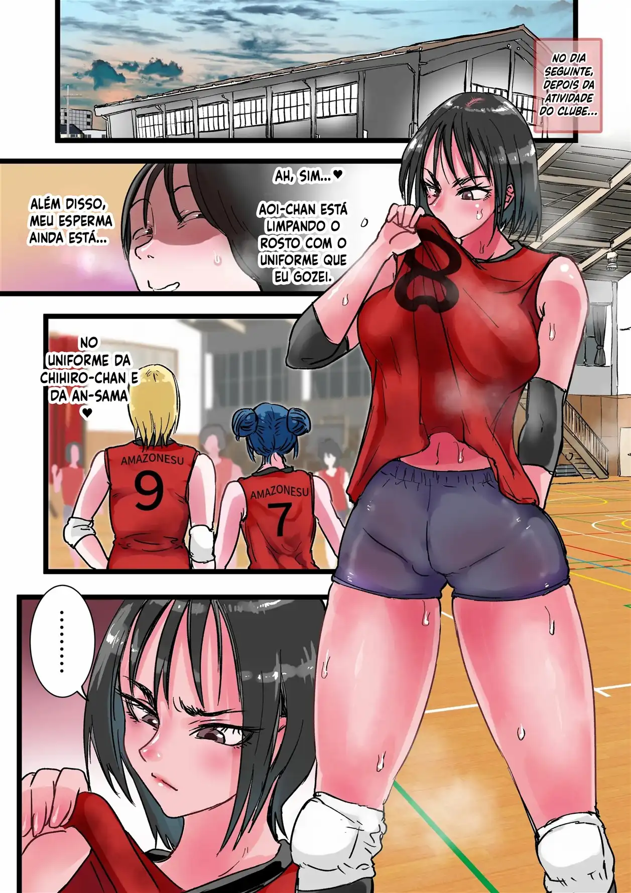 Harem Volley-bu Seishori Manager by Amane-san
