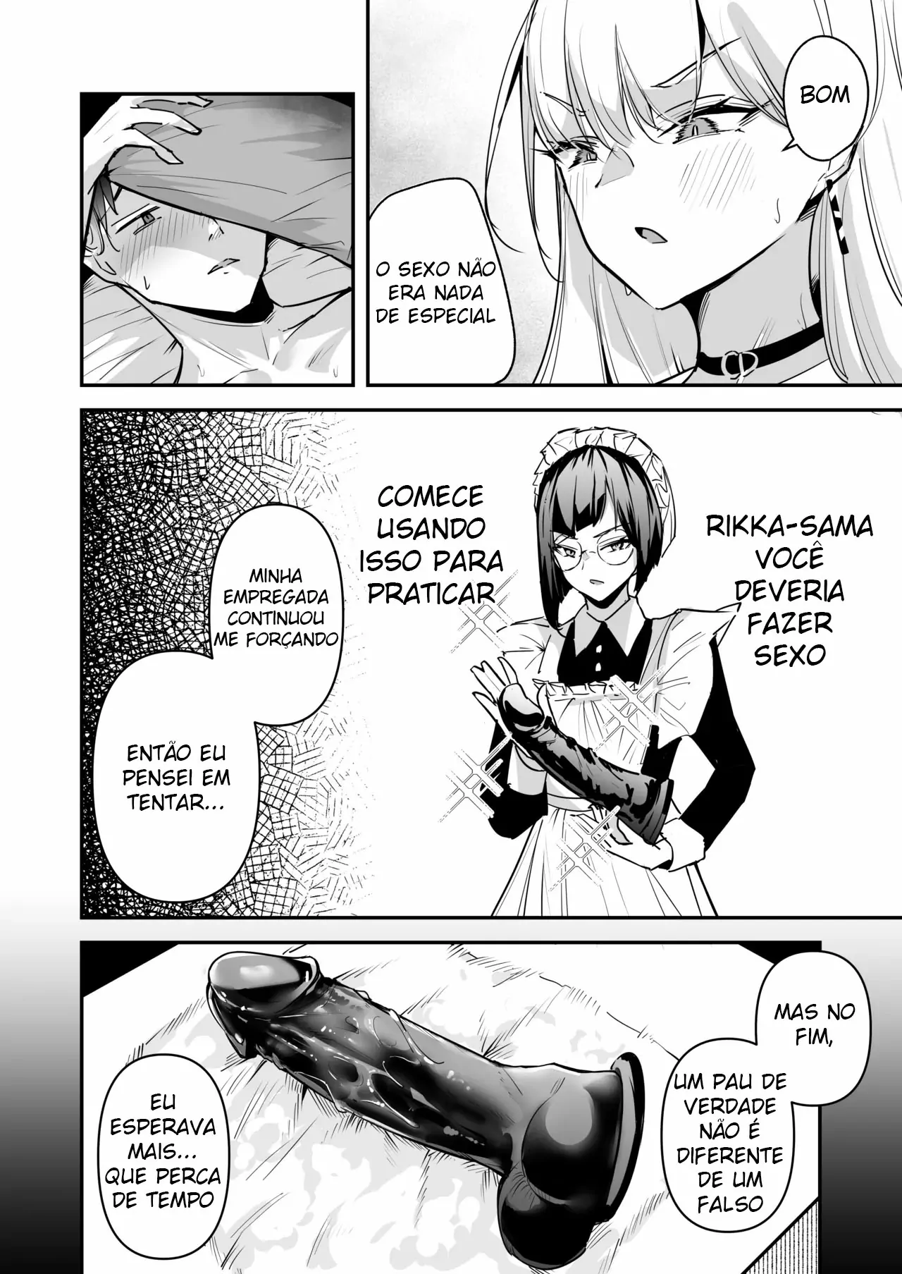 Mattaku Icha Love suru Ki no Nai Kyonyuu Reijou Gal ni Niku Dildo Atsukai Sareteiru Ore no Hanashi by Uni Toshiki