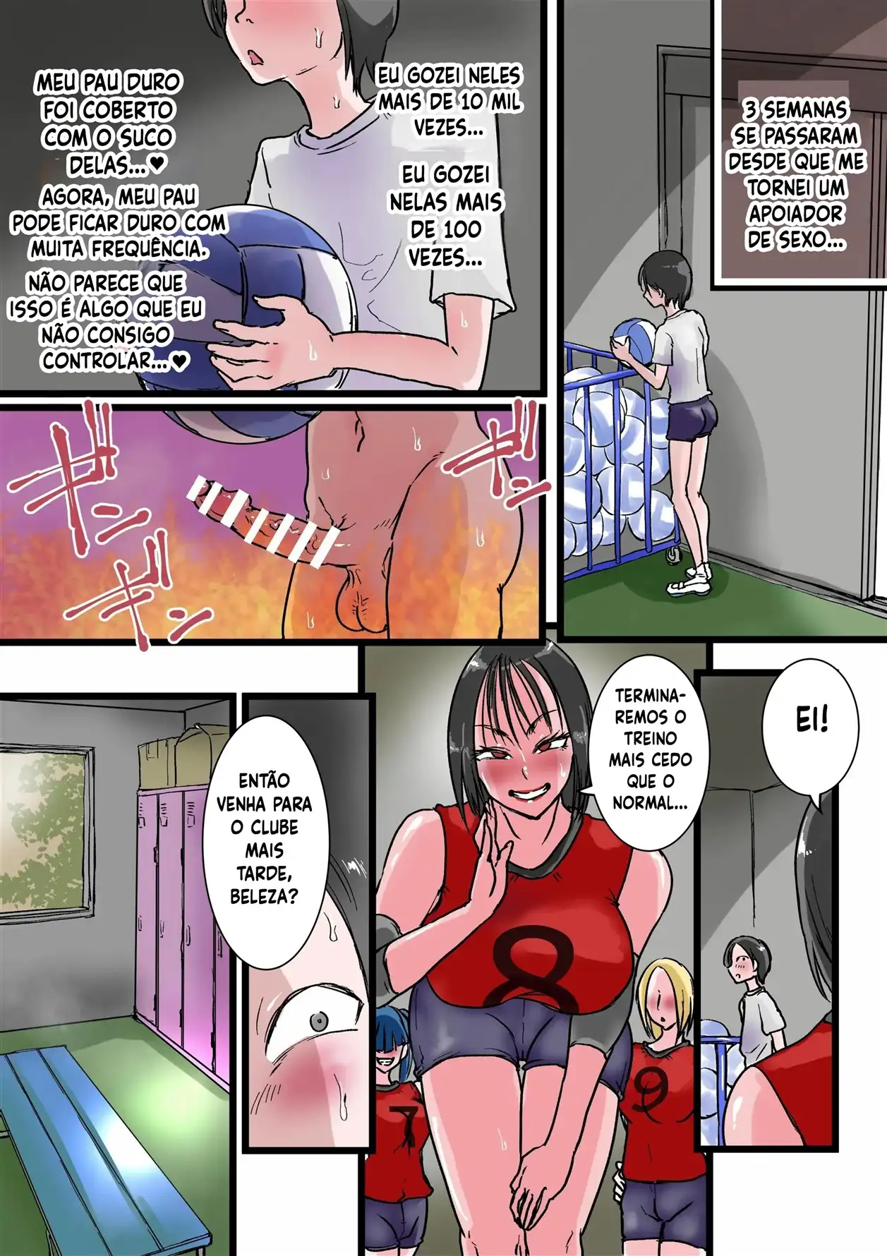 Harem Volley-bu Seishori Manager by Amane-san