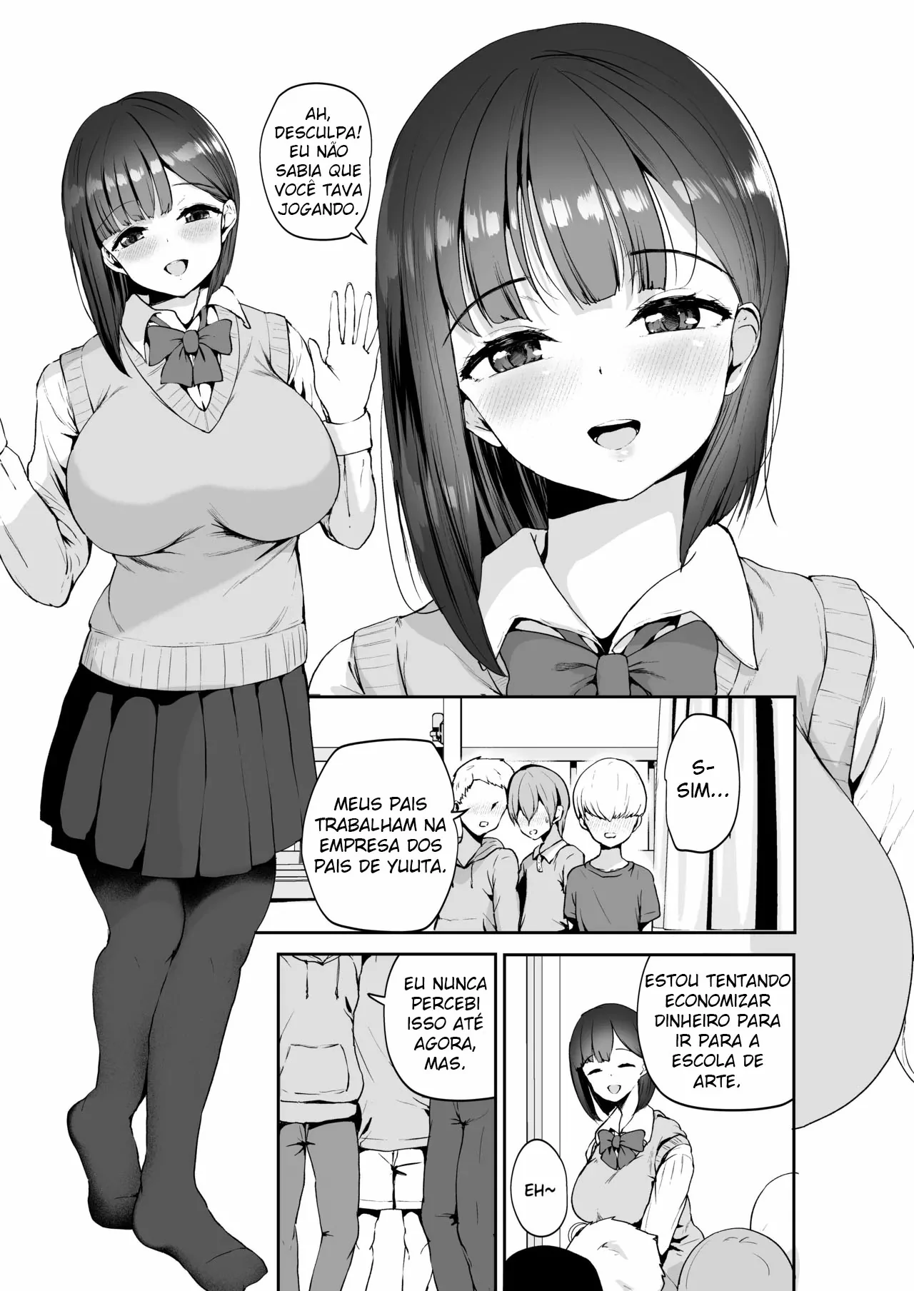 AV Gokko ~Oya Gacha ni Atatta Kusogaki-tachi ni Yowami o Nigirare Okasareru Katei Kyoushi JK~ by Muchipan