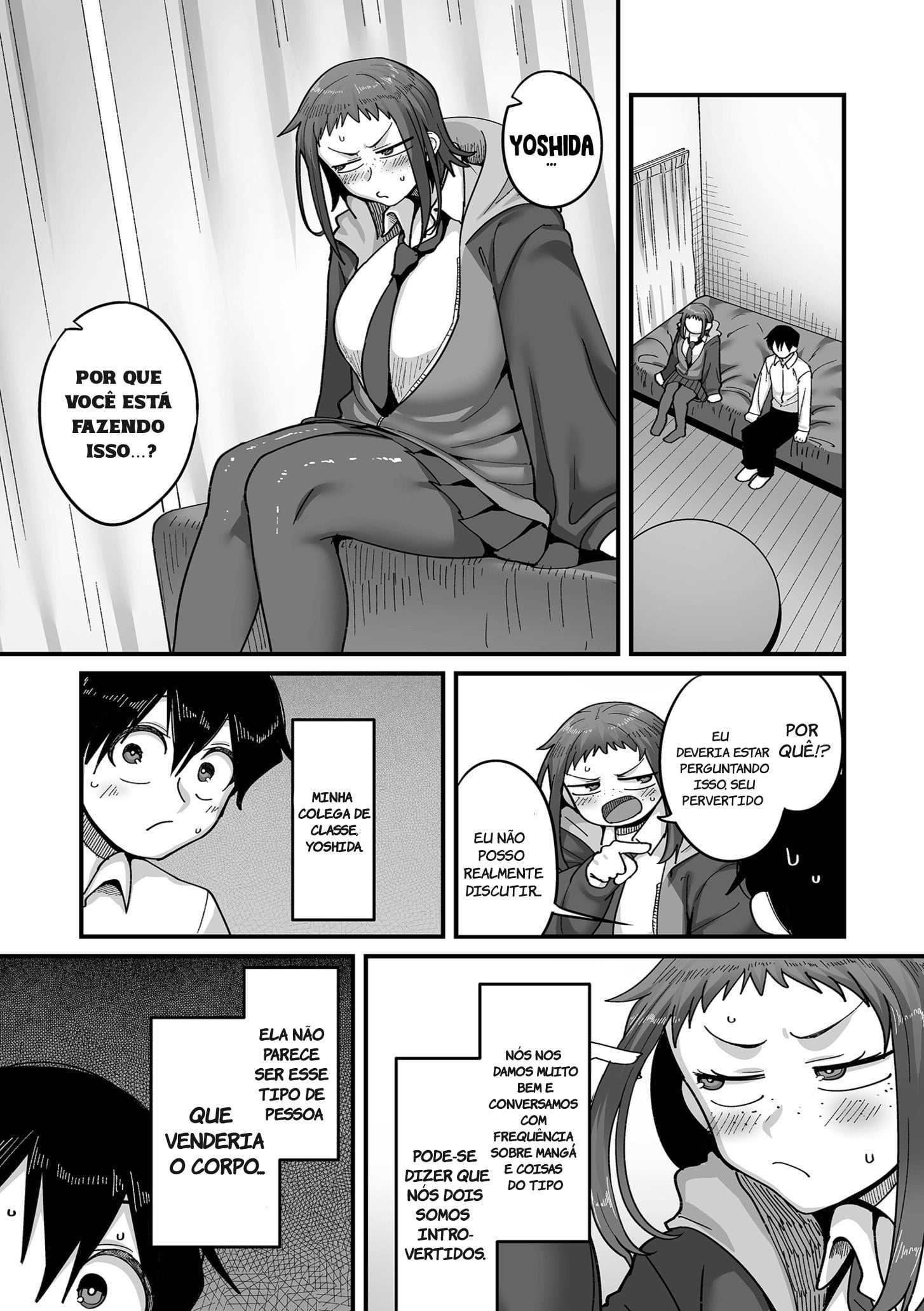 School Prostitution Journal - Chapter 2: Freckled Introvert Yoshida by Yamamoto Zenzen