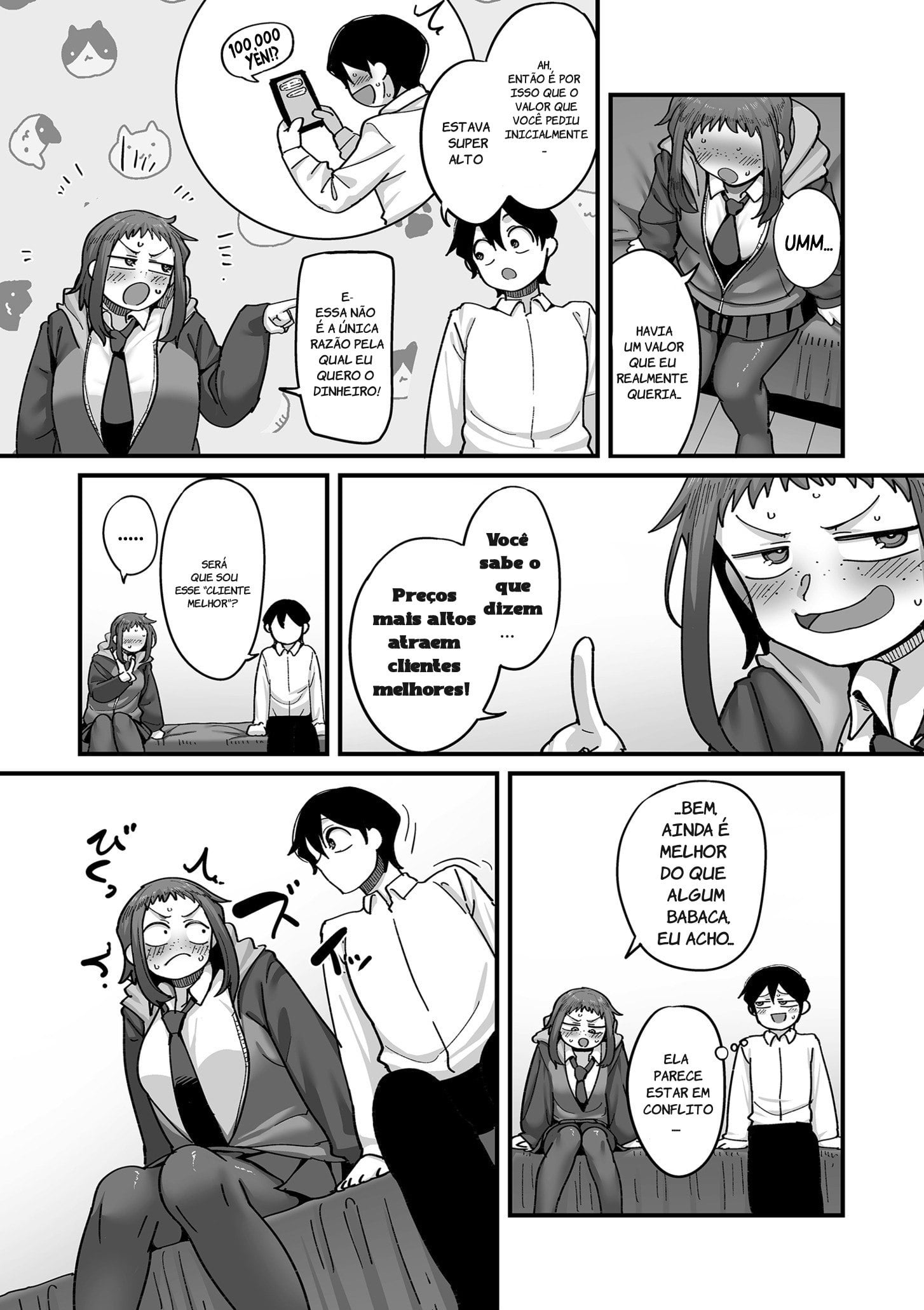 School Prostitution Journal - Chapter 2: Freckled Introvert Yoshida by Yamamoto Zenzen