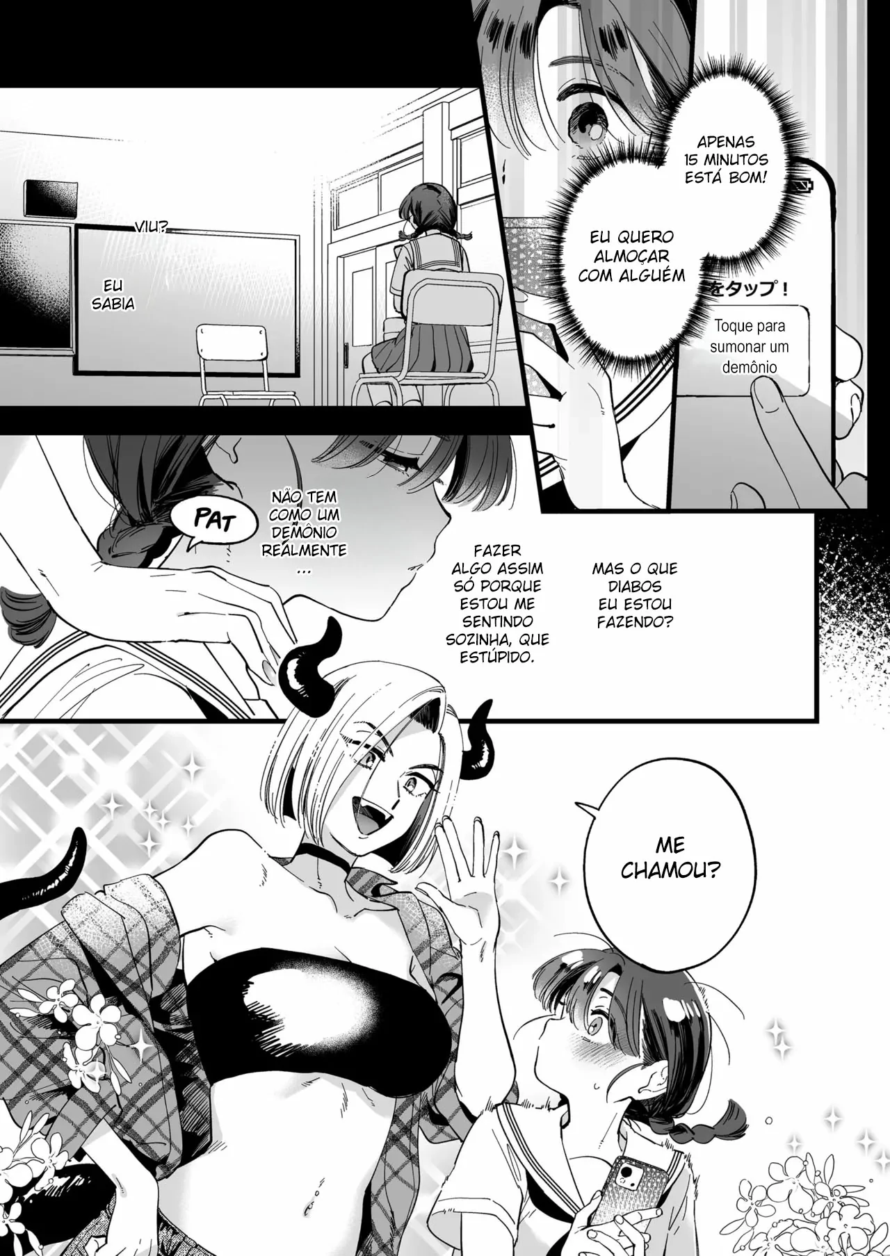 Futanari Akuma-san to Hiruyasumi ~Appli de Shoukan shitara Oishiku Itadakarechaimashita~ by Yukataro