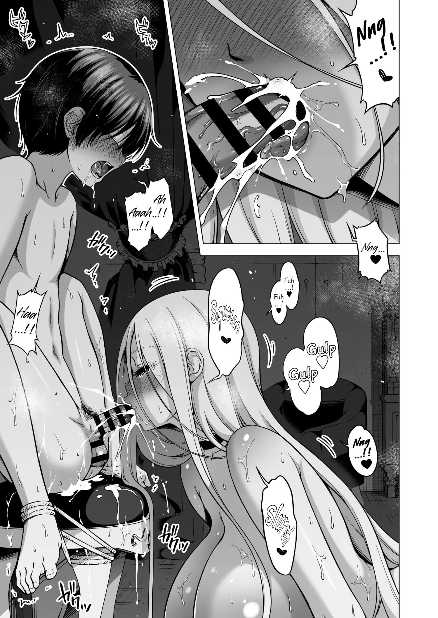 Boku Ni Shika Furenai Succubus Sanshimai Ni Shiborareru Hanashi 4 by Akatsuki M...