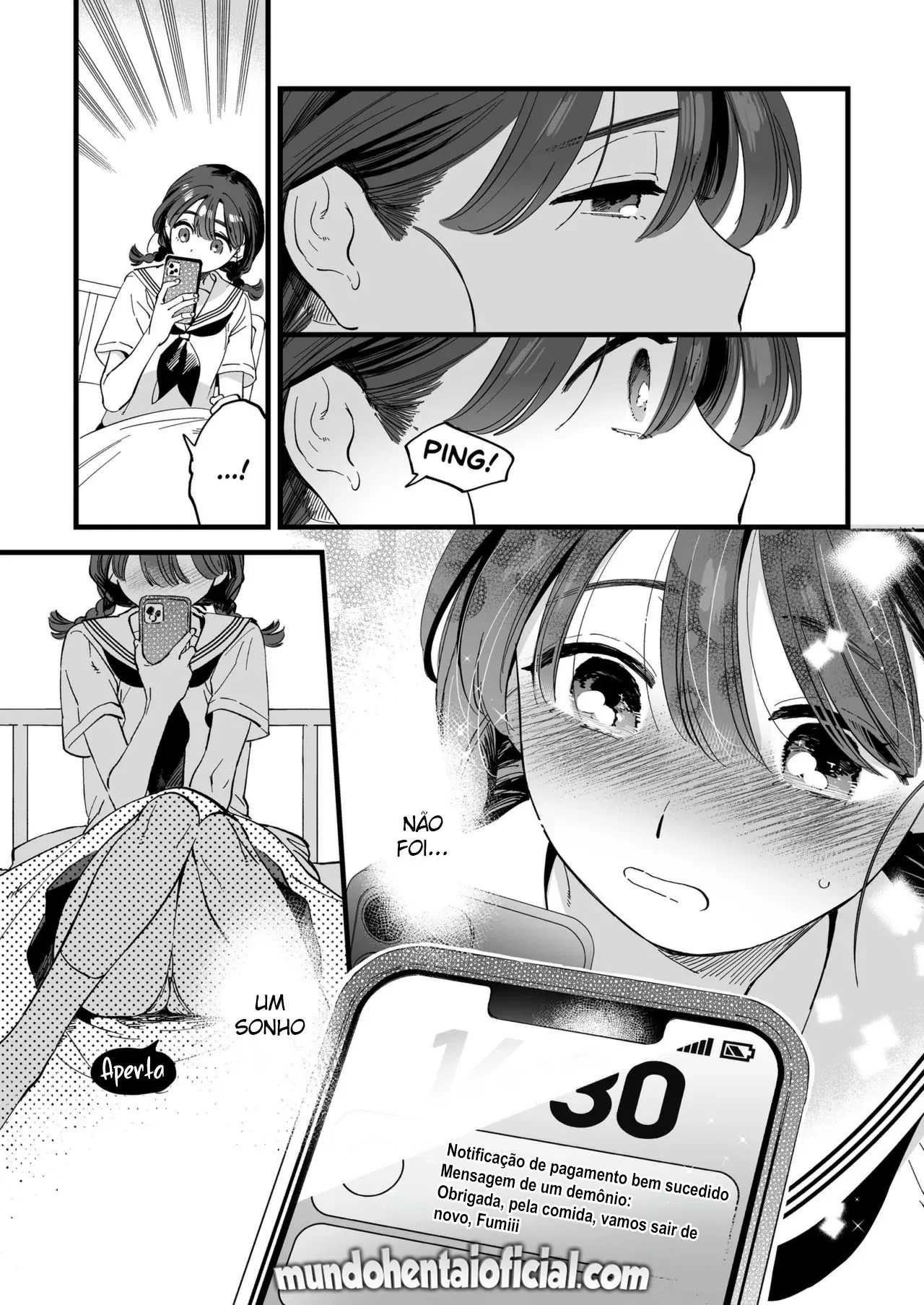 Futanari Akuma-san to Hiruyasumi ~Appli de Shoukan shitara Oishiku Itadakarechaimashita~ by Yukataro