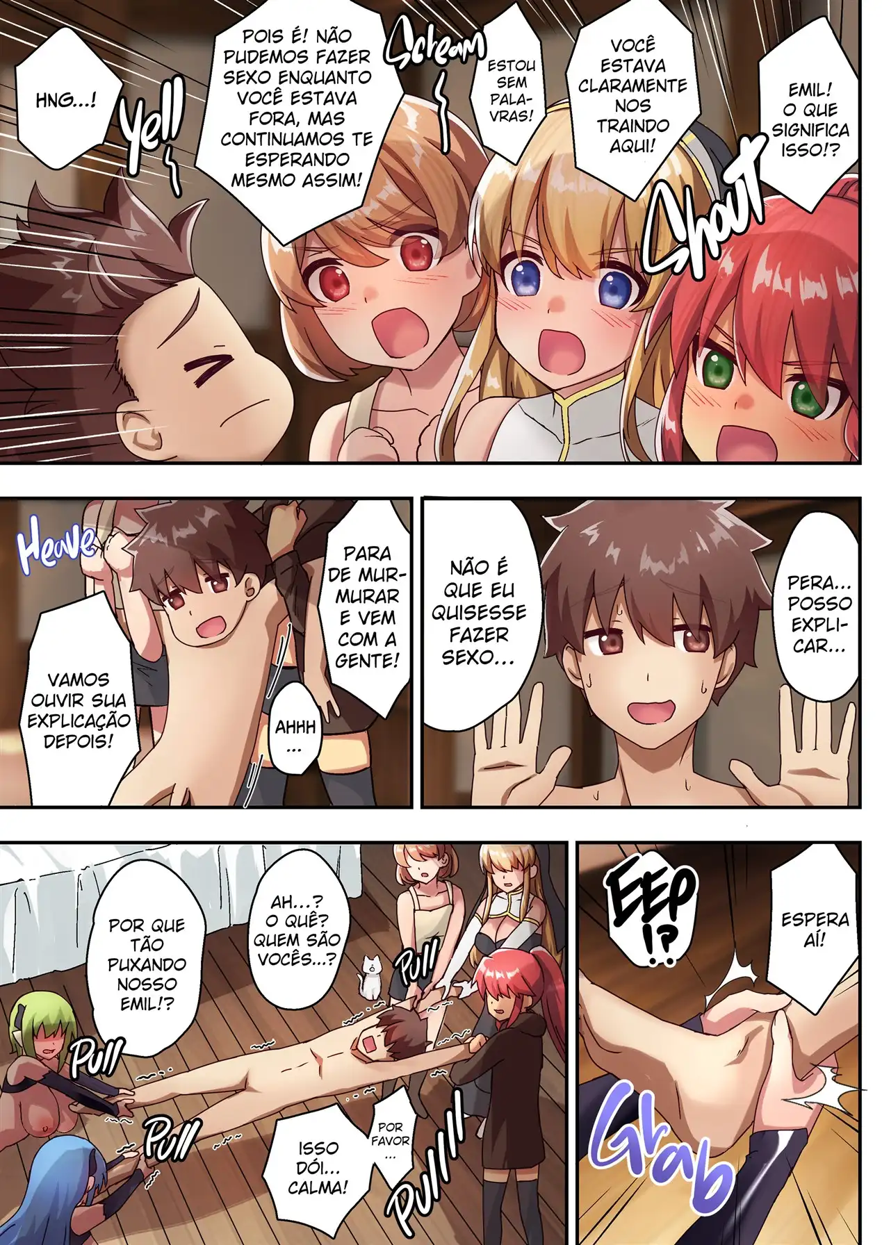 O Único Cara em um Grupo só de Garotas 3 by Satou Chief, dile...
