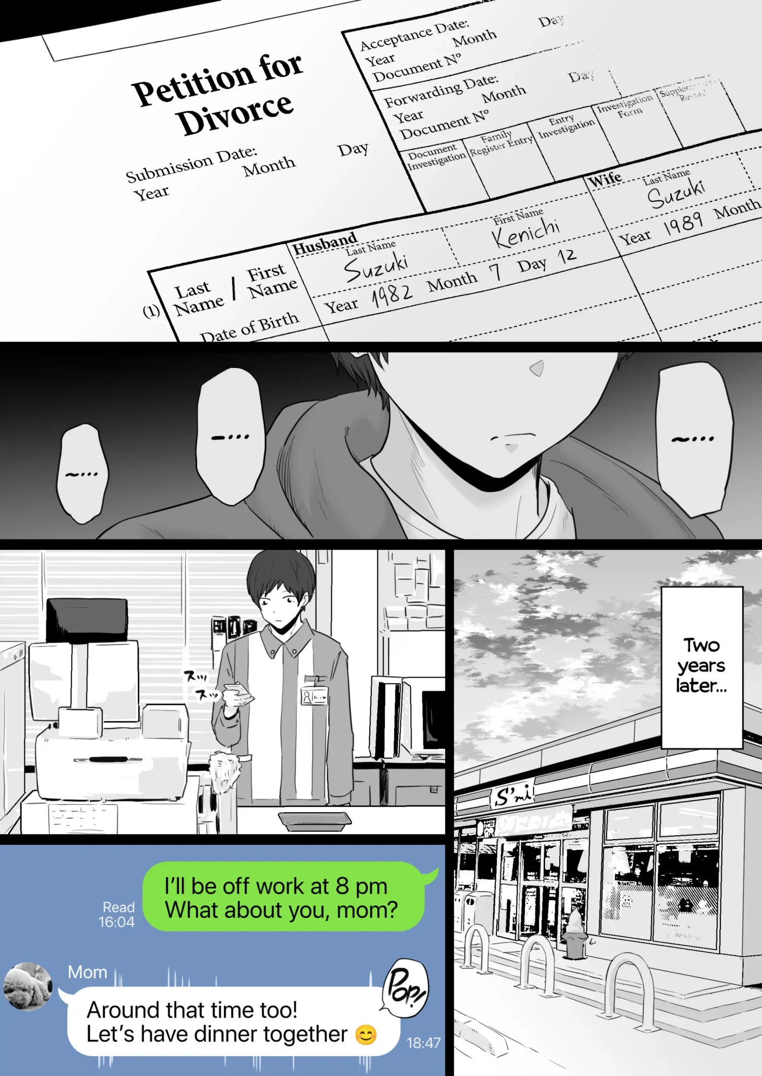 Houkai Kazoku -Hahaoya ga Yakuza to no Sex ni Hamatta Hanashi- by Watsondou