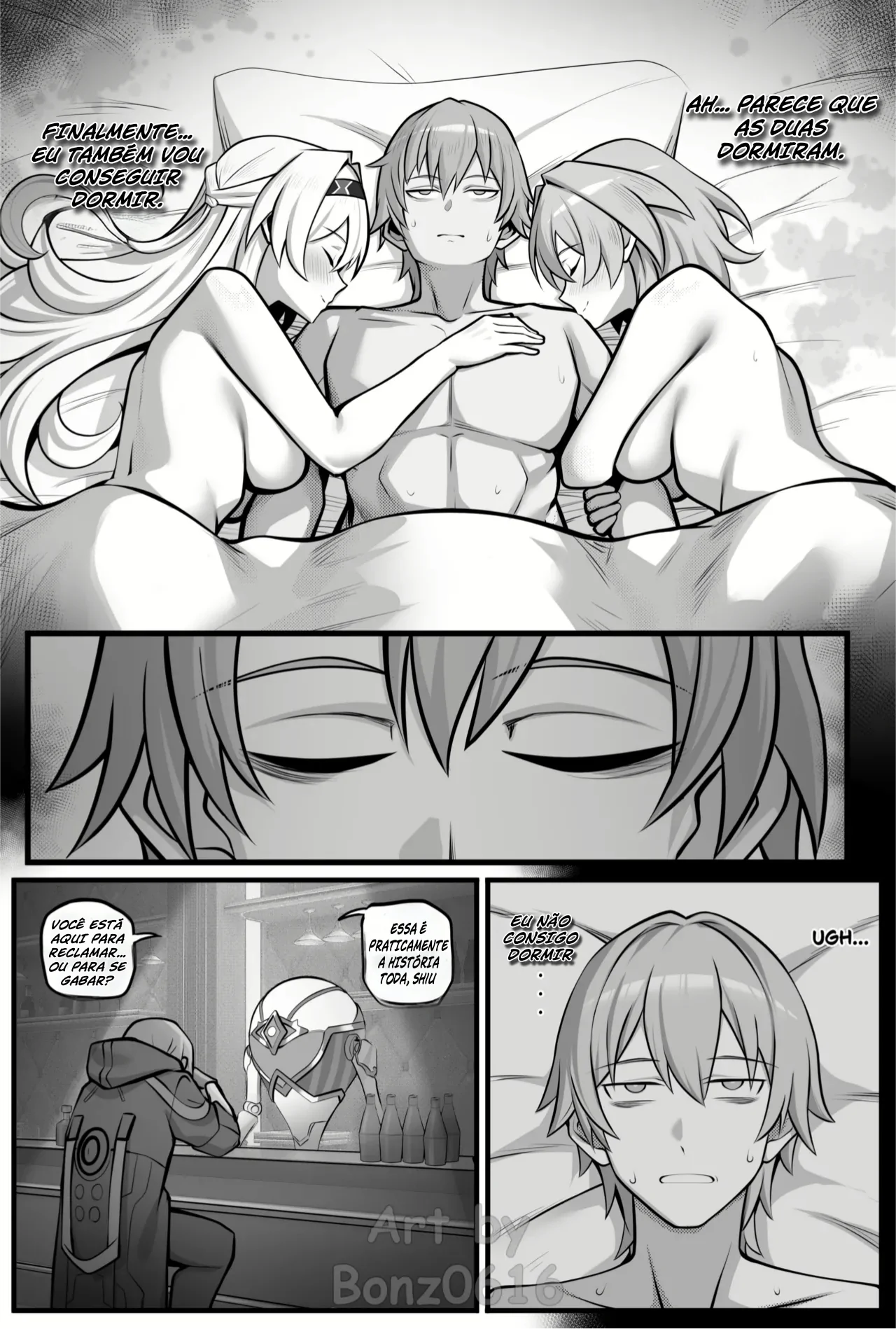 My Girlfriends Never! Let Me Sleep... by bonz0616