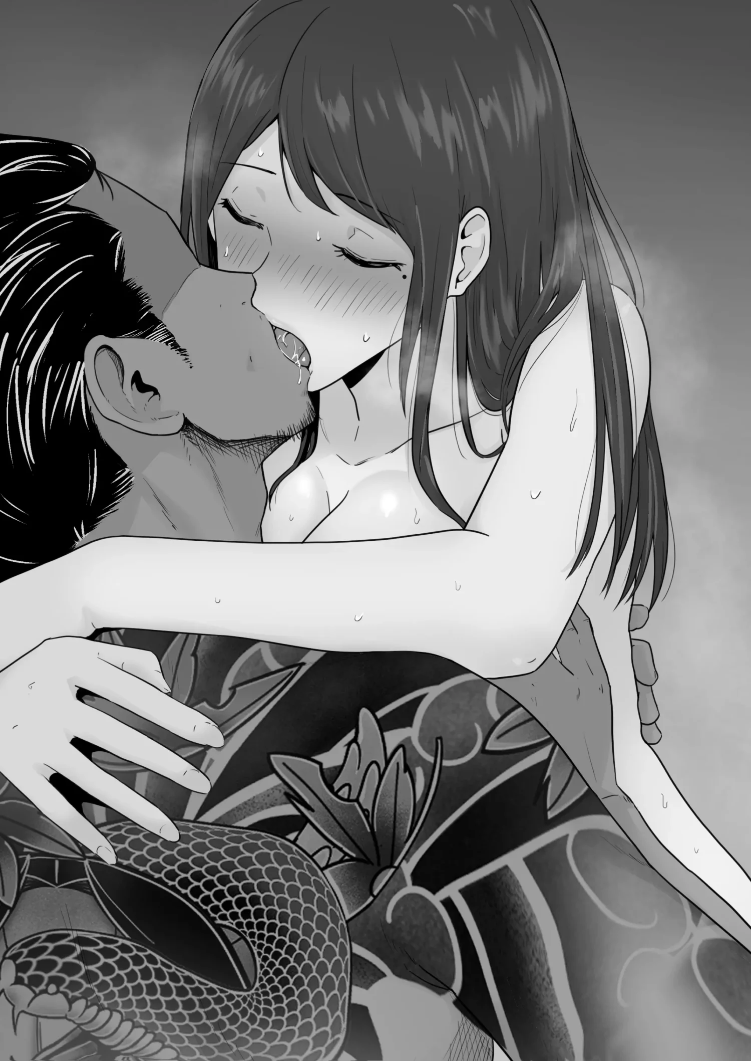 Houkai Kazoku -Hahaoya ga Yakuza to no Sex ni Hamatta Hanashi- by Watsondou