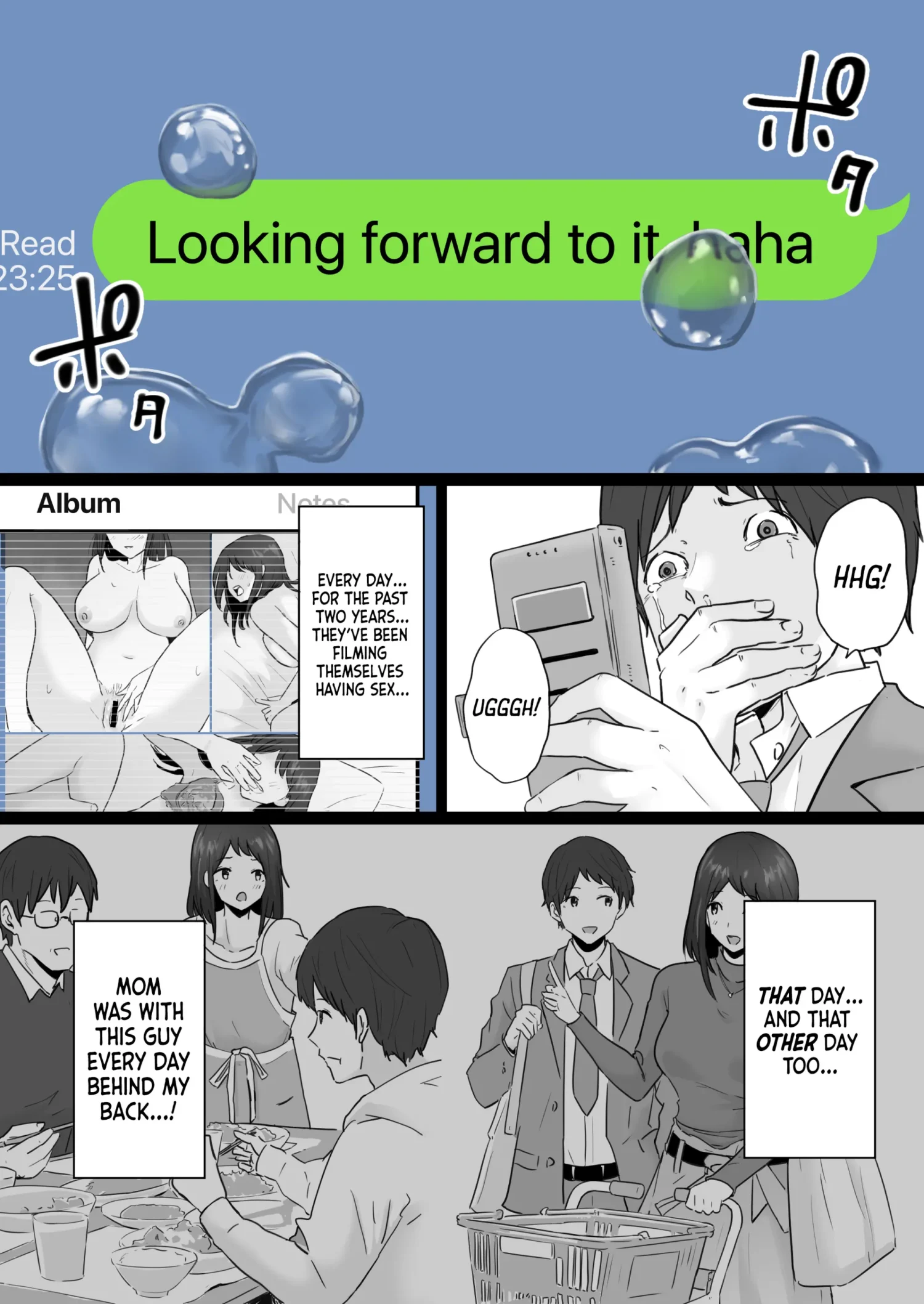 Houkai Kazoku -Hahaoya ga Yakuza to no Sex ni Hamatta Hanashi- by Watsondou