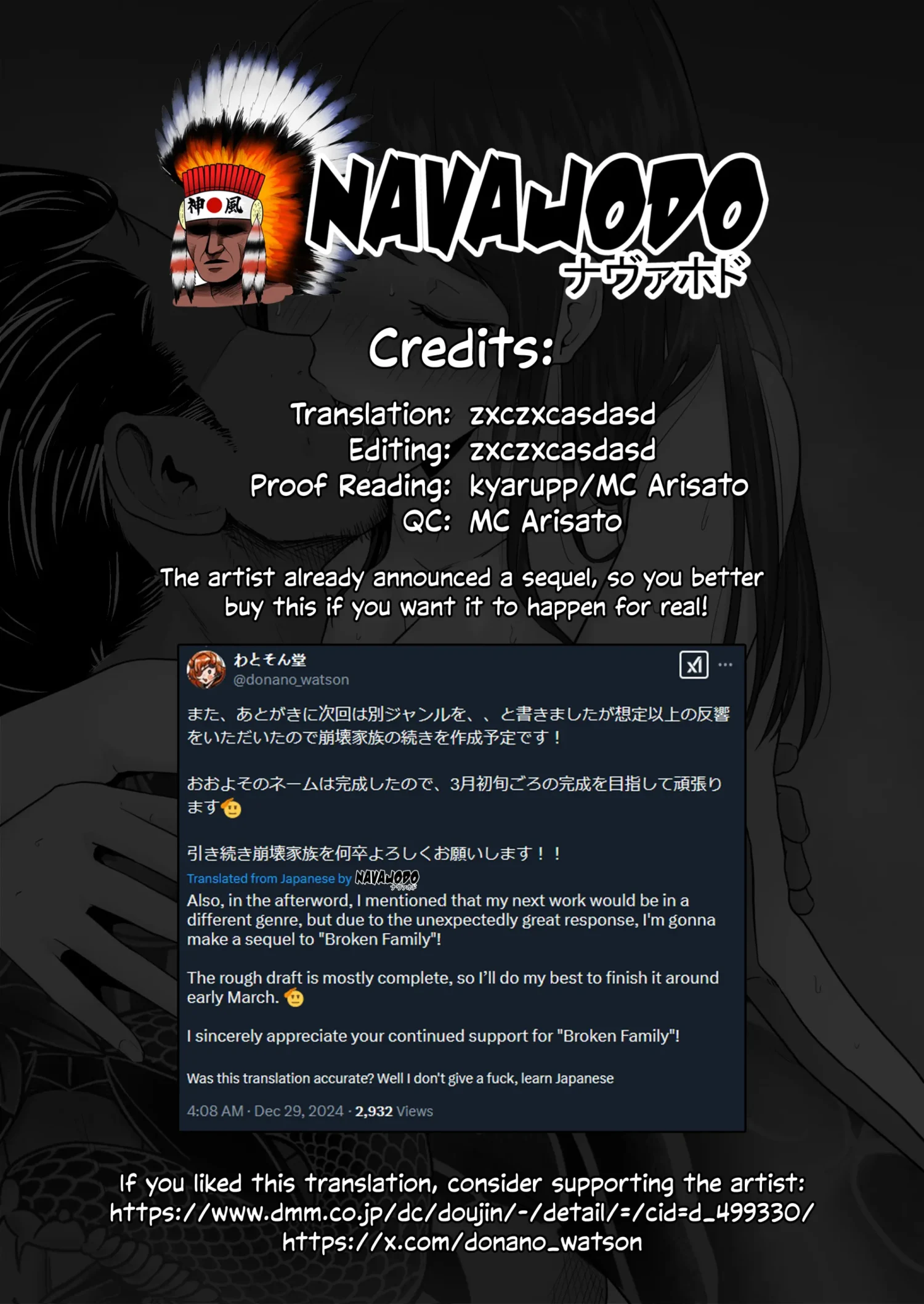 Houkai Kazoku -Hahaoya ga Yakuza to no Sex ni Hamatta Hanashi- by Watsondou