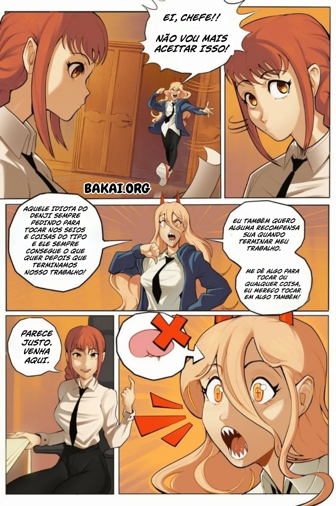 Chainsaw Man Comic by Timbo Cactus by Timbo Cactus
