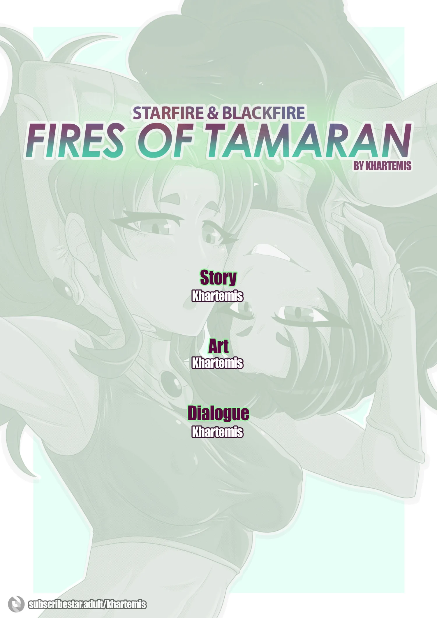 Starfire & Blackfire: Fires Of Tamaran by Khartemis