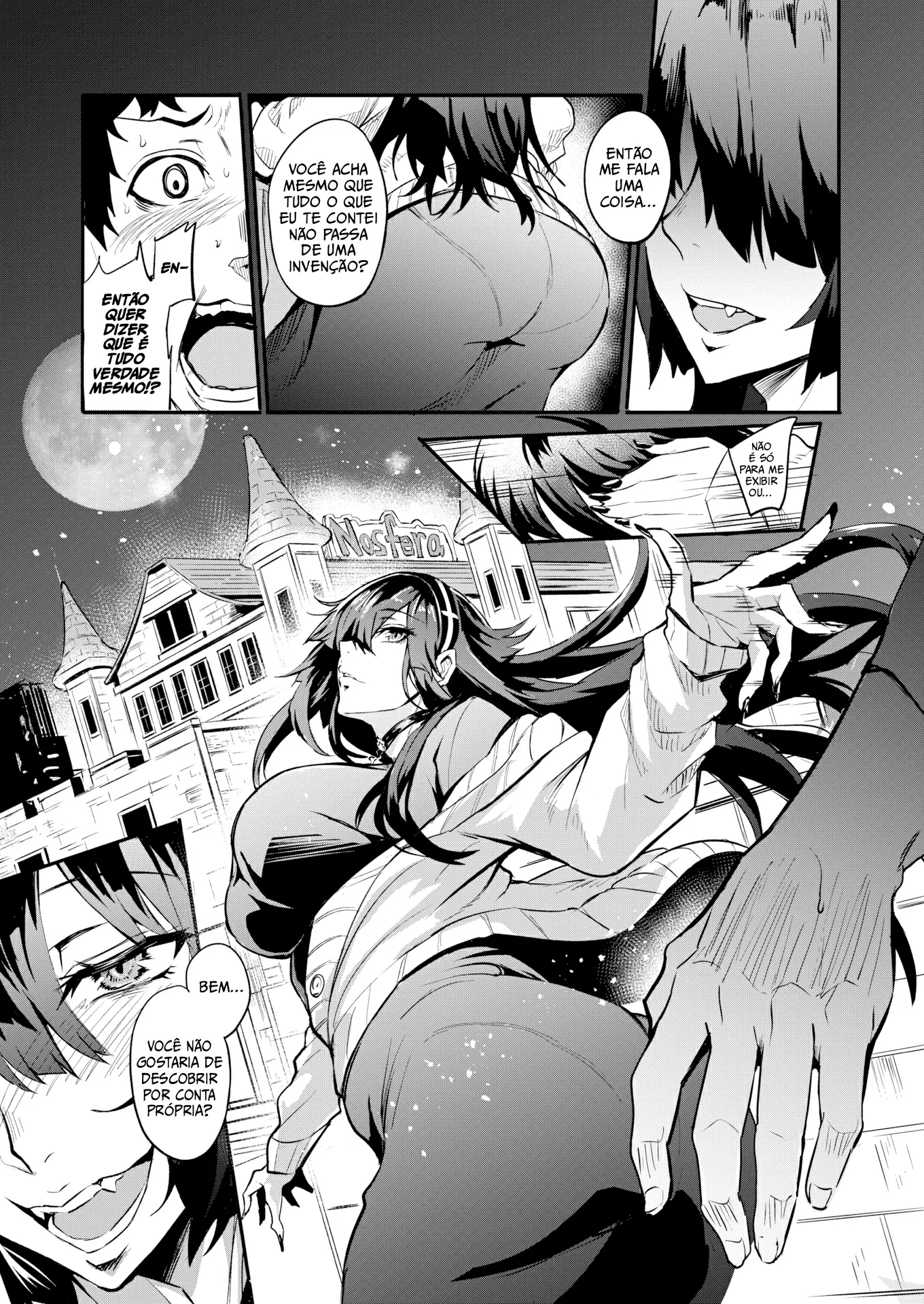 Haikei, Anal Vampire Senpai - Zenpen by Dram...