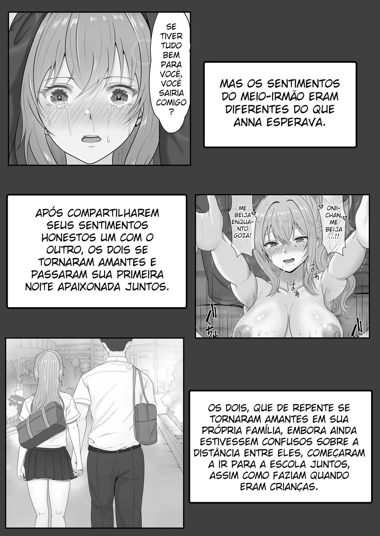 Half Gimai to no Amai Nichijou to Noumitsu Sex by Sanbalkin