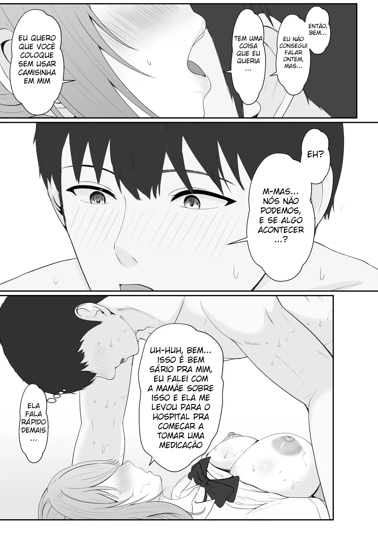 Half Gimai to no Amai Nichijou to Noumitsu Sex by Sanbalkin