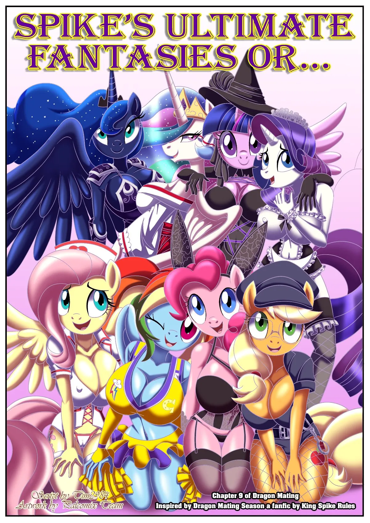 Spike's Ultimate Fantasies or The Dragon King's Harem by PALCOMIX